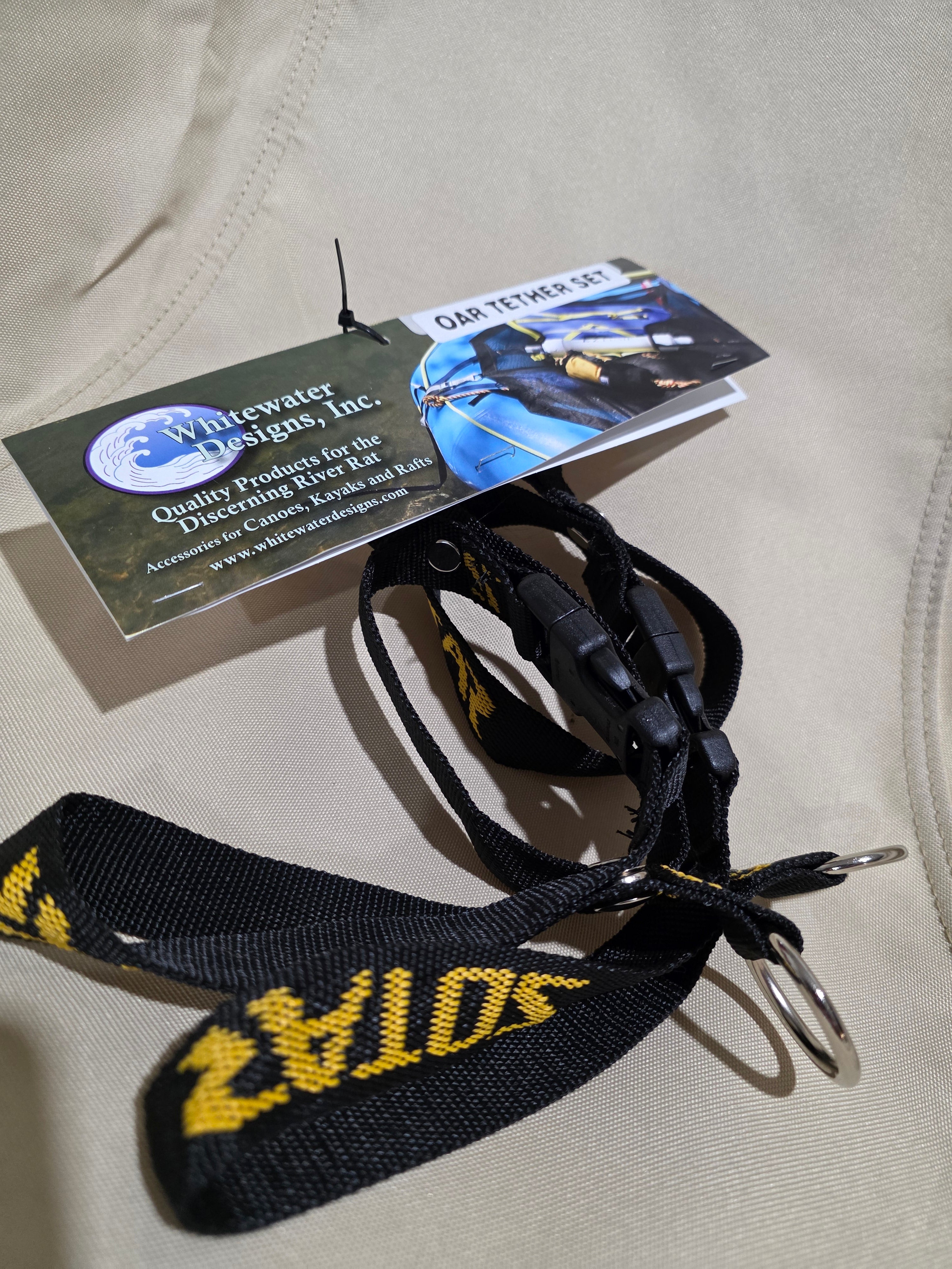 Oar Tethers (Pair) - Ring Style