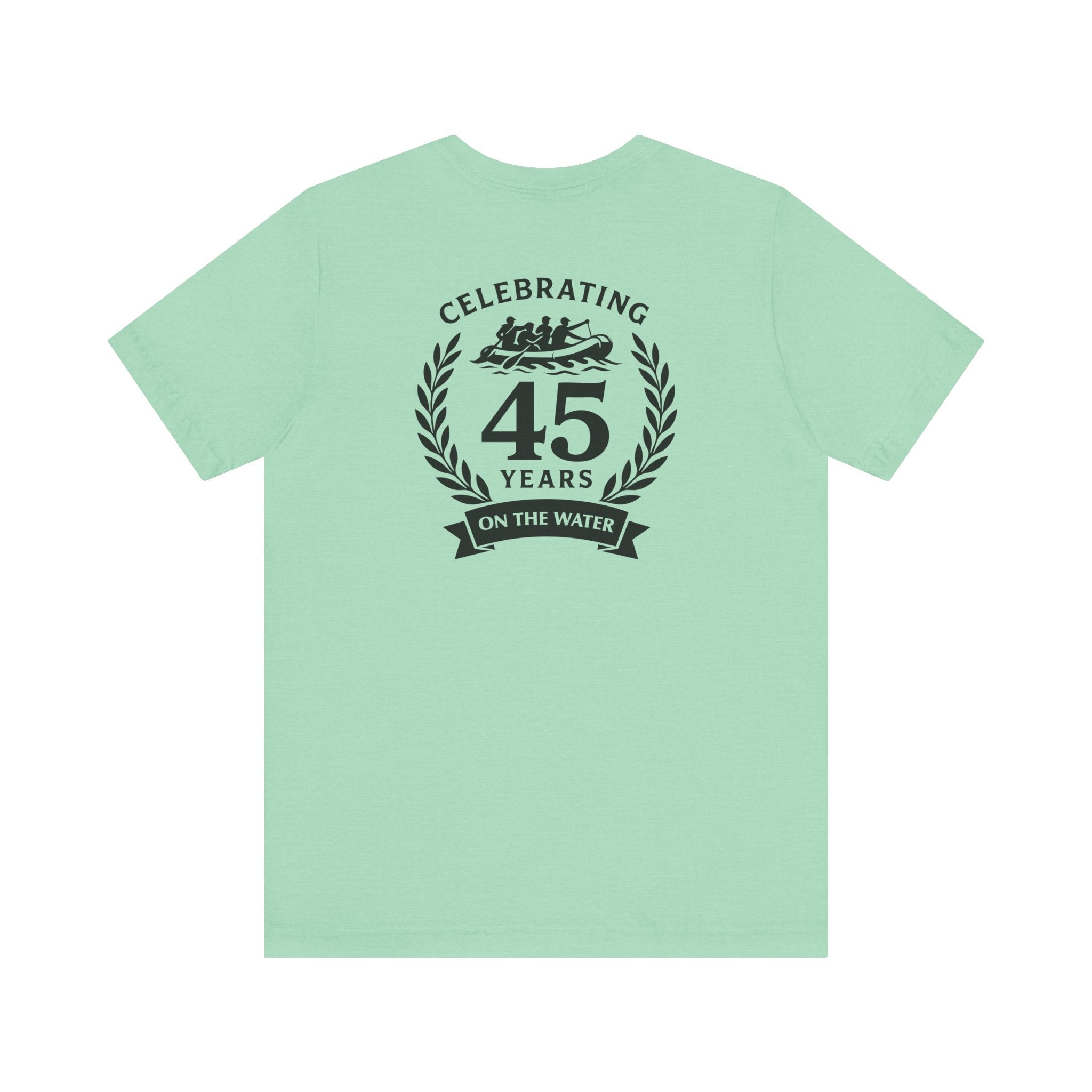 SOTAR Black Logo Celebrating 45 Years Unisex Tee, Commemorative Shirt, Whitewater Rafting Anniversary T-Shirt