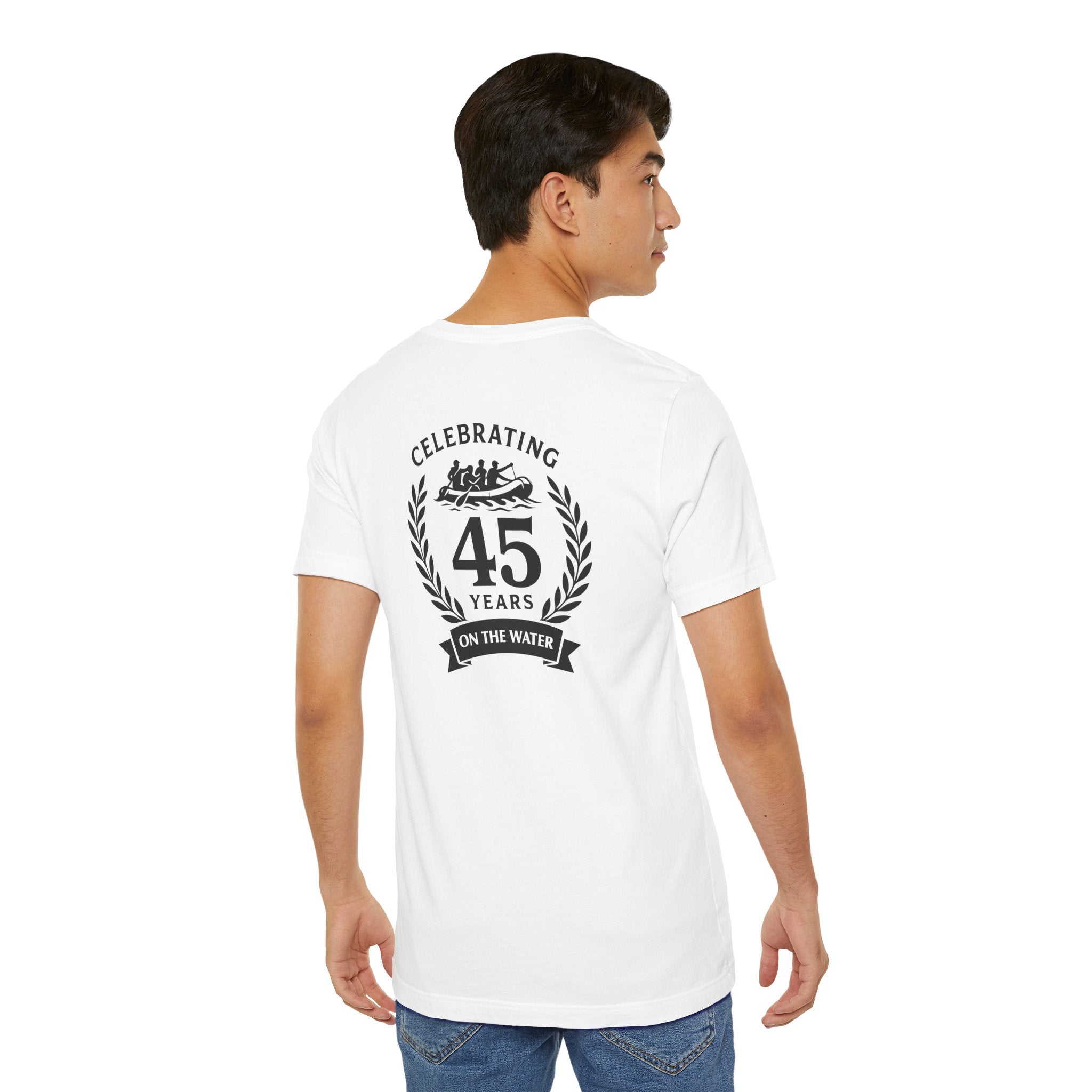 SOTAR Black Logo Celebrating 45 Years Unisex Tee, Commemorative Shirt, Whitewater Rafting Anniversary T-Shirt