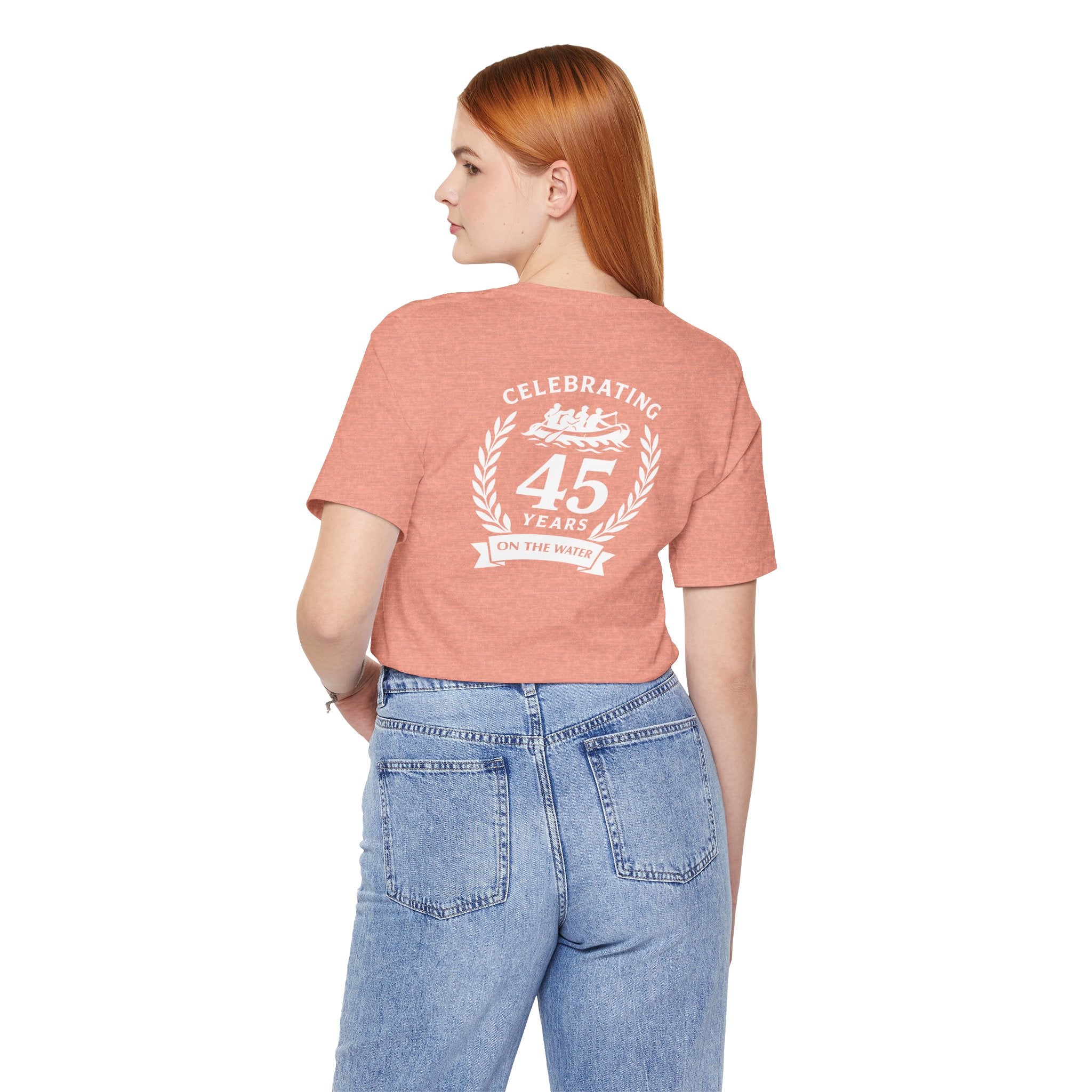 SOTAR White Logo Celebrating 45 Years Unisex Tee, Commemorative Shirt, Whitewater Rafting Anniversary T-Shirt