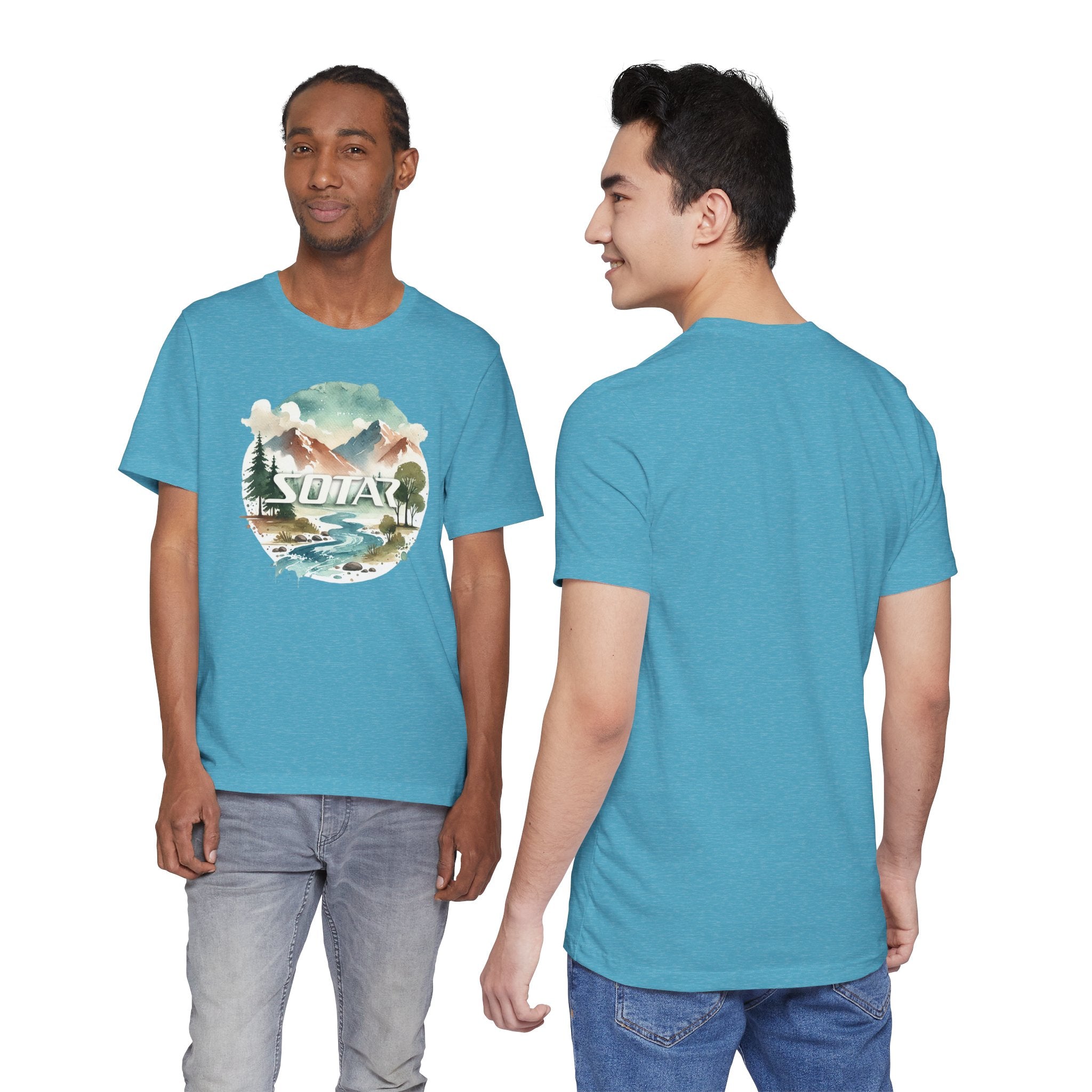 Unisex Short Sleeve Tee - Watercolor 202