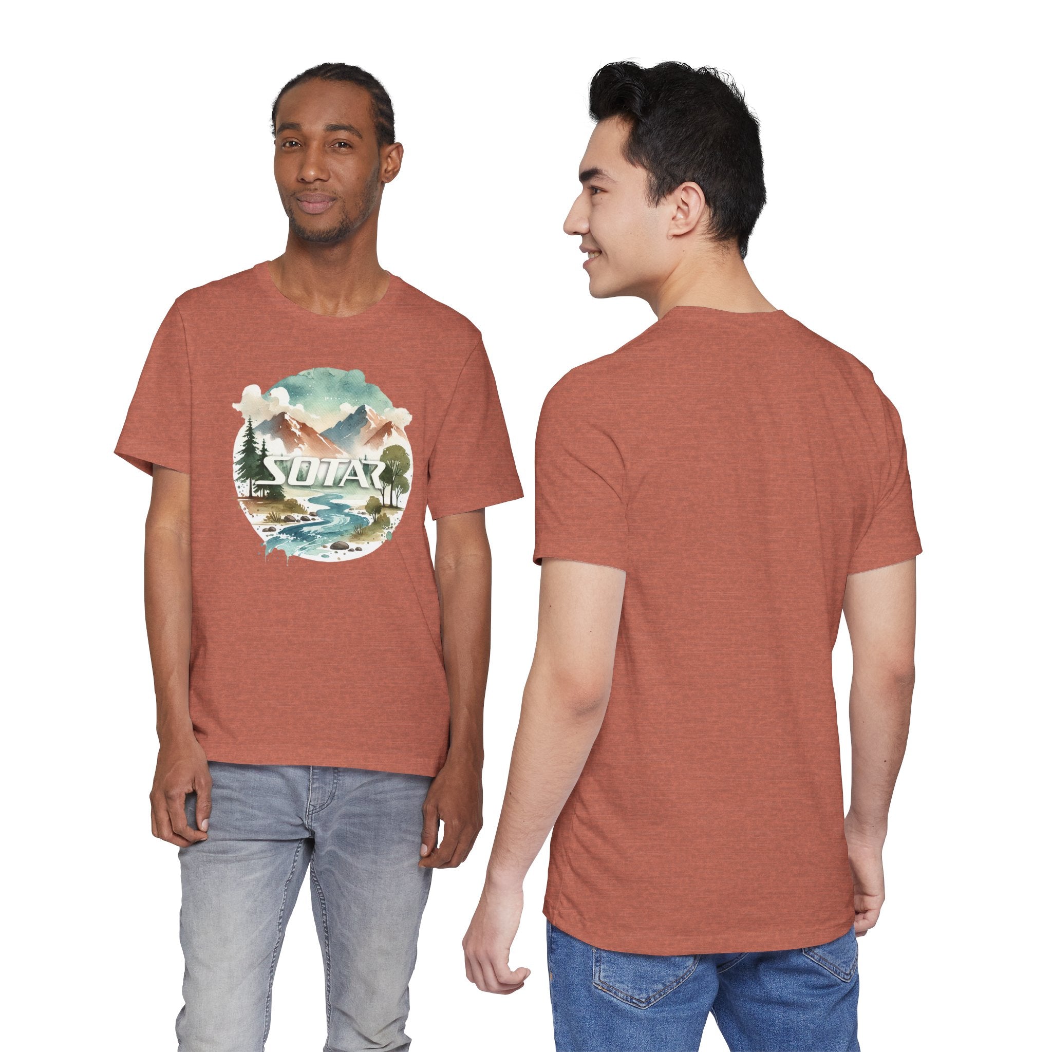 Unisex Short Sleeve Tee - Watercolor 202