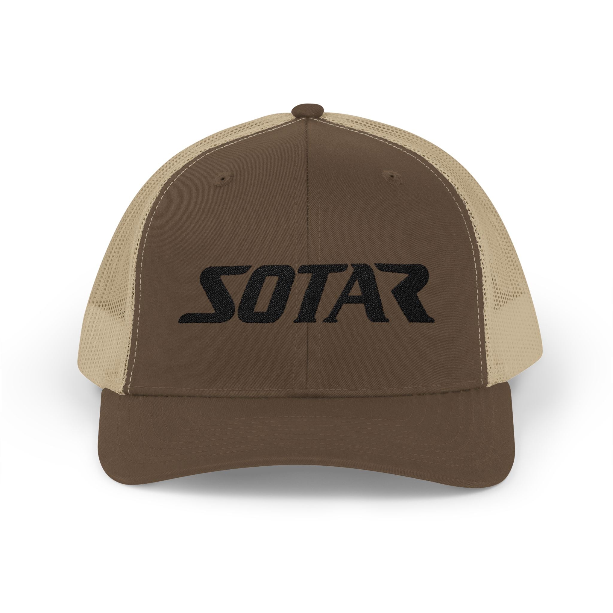 Snapback Trucker Cap - Black Logo