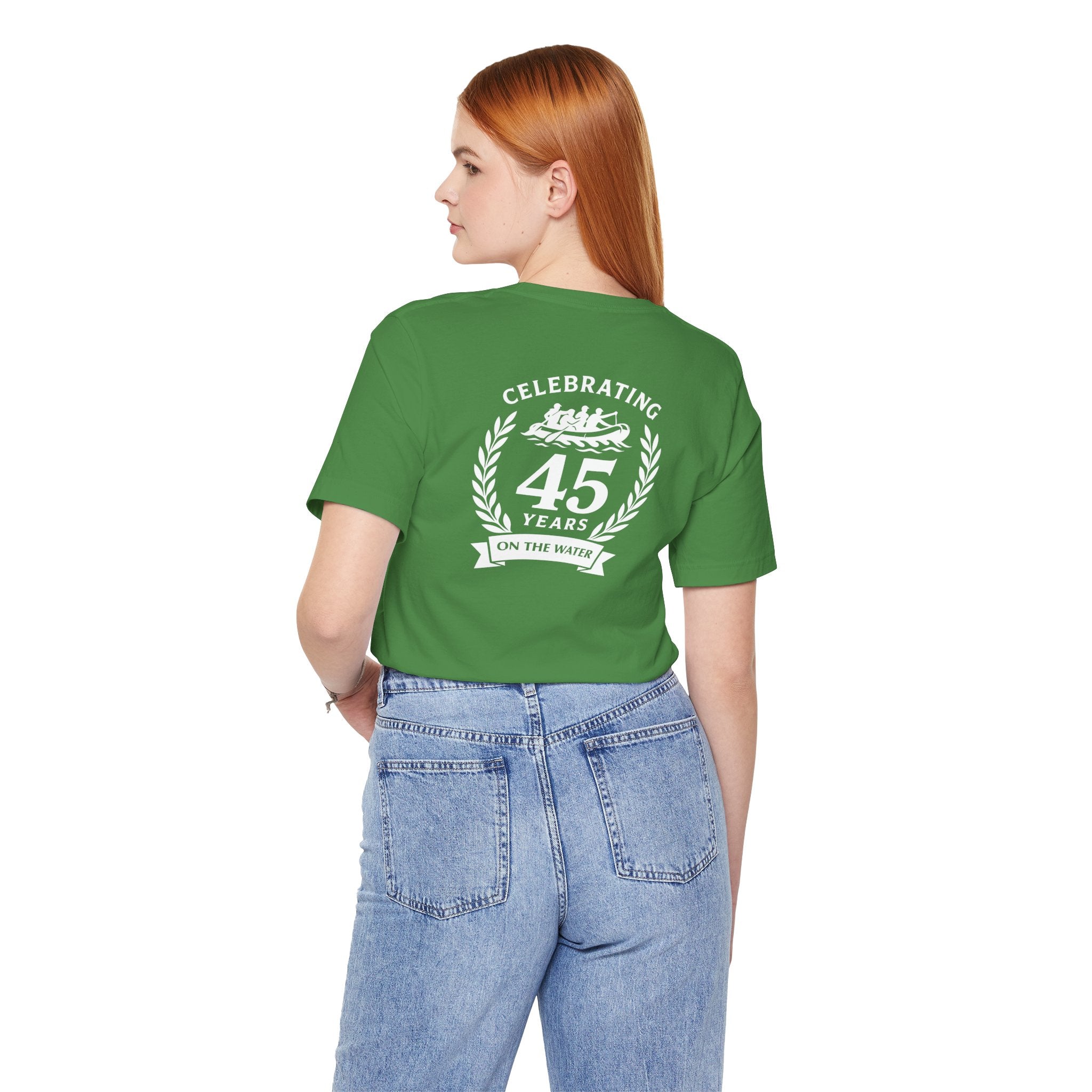 SOTAR White Logo Celebrating 45 Years Unisex Tee, Commemorative Shirt, Whitewater Rafting Anniversary T-Shirt