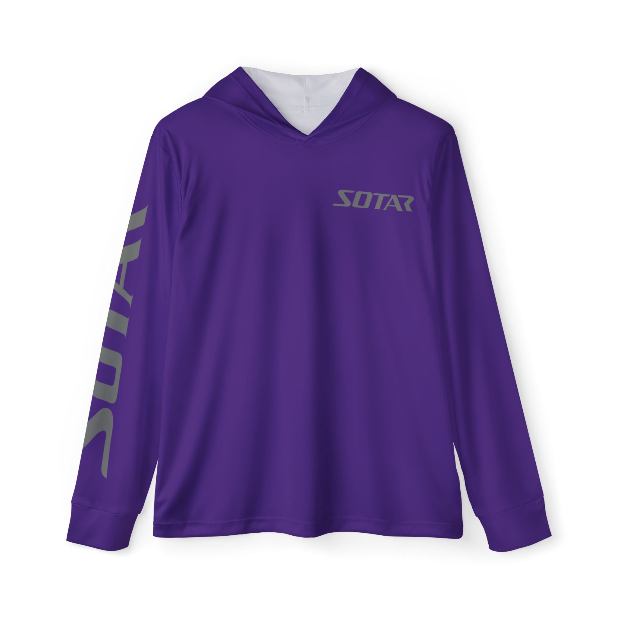 Purple SOTAR Men's UPF 50+ Sun Shirt