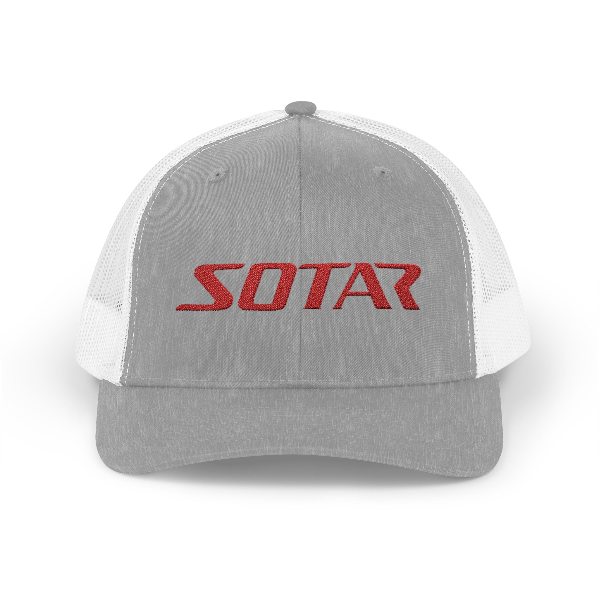 Snapback Trucker Cap - Red Logo