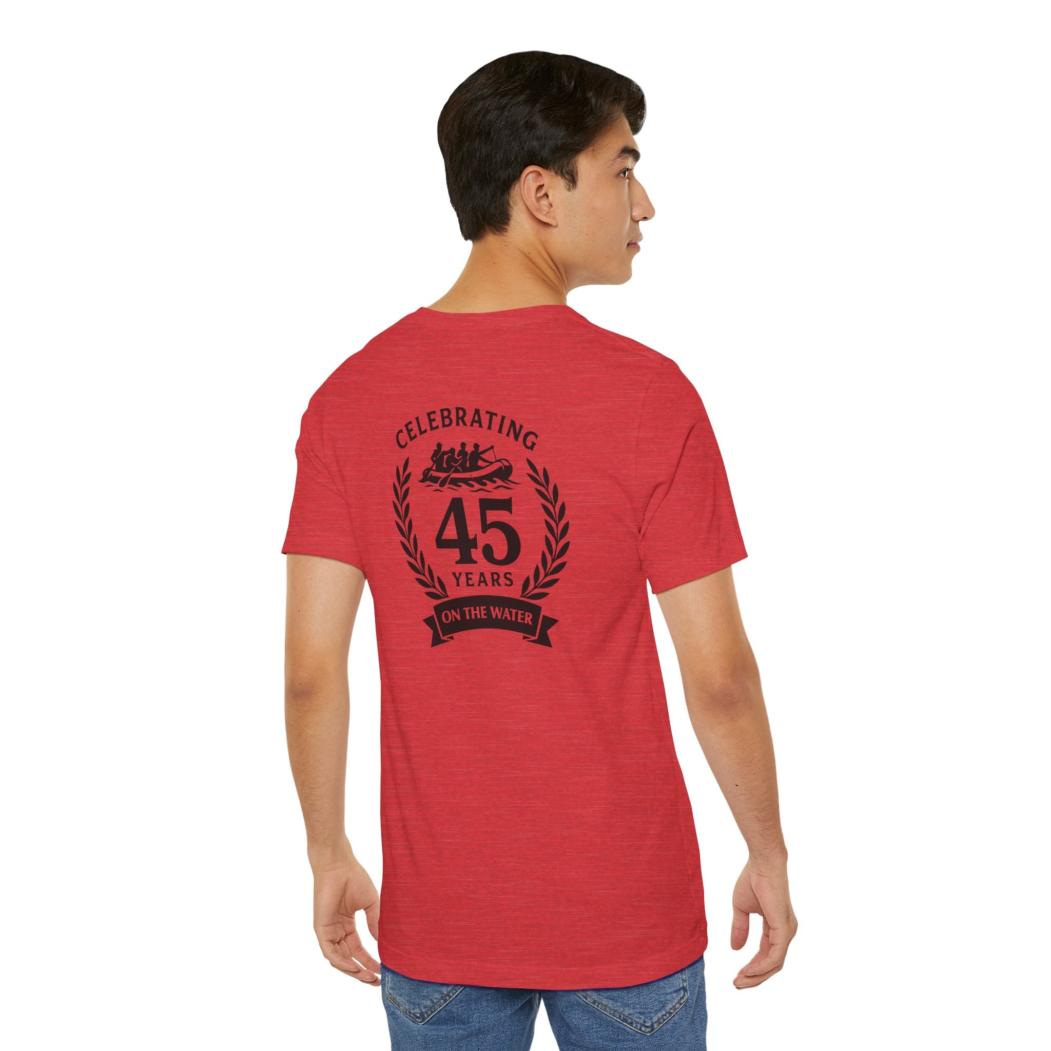 SOTAR Black Logo Celebrating 45 Years Unisex Tee, Commemorative Shirt, Whitewater Rafting Anniversary T-Shirt