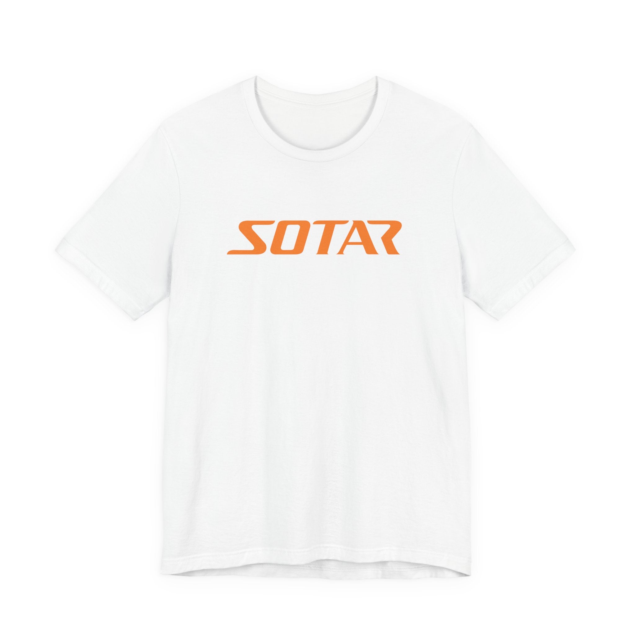 SOTAR Orange LOGO Graphic Tee - Unisex Casual T-Shirt, Everyday Outdoor