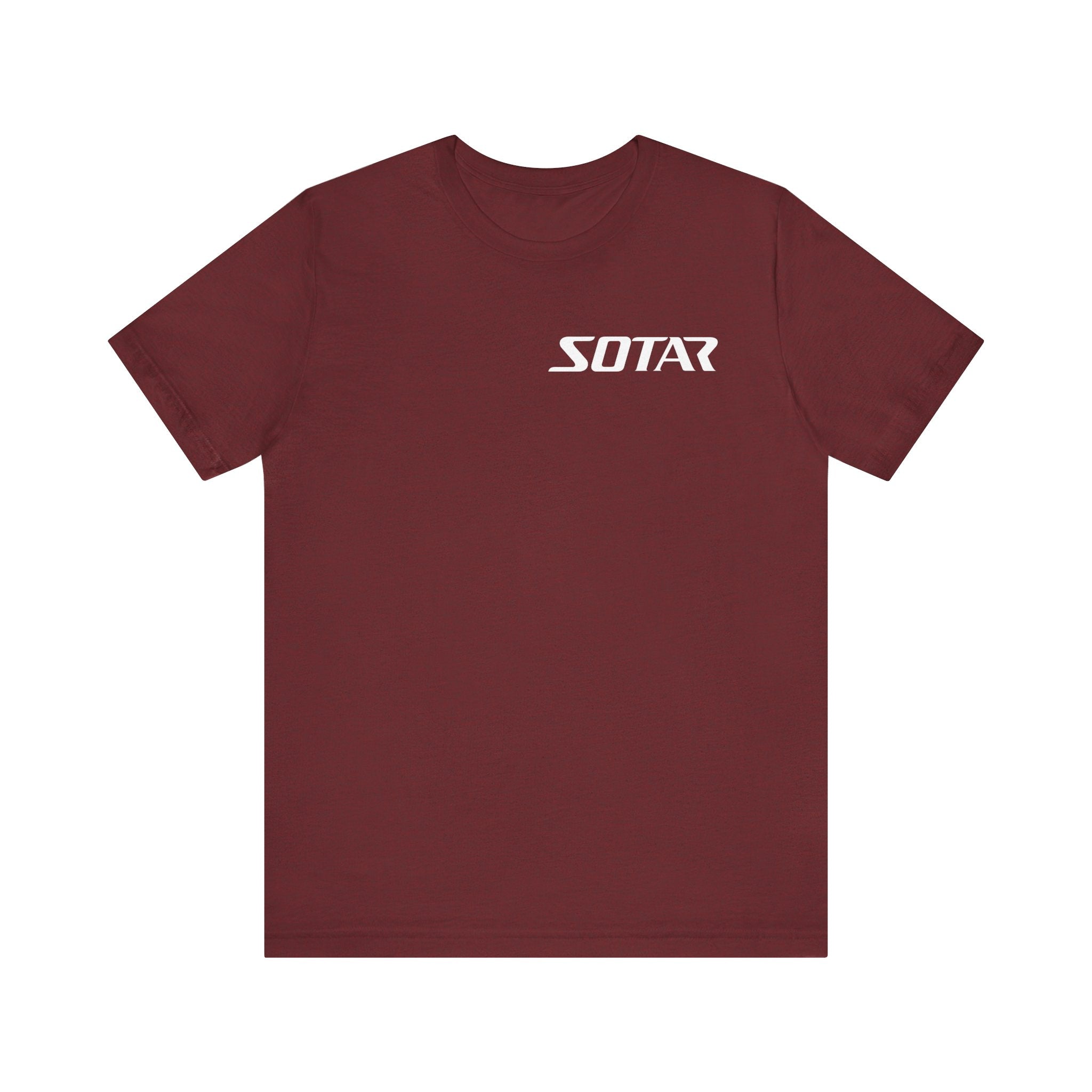 SOTAR White Logo Celebrating 45 Years Unisex Tee, Commemorative Shirt, Whitewater Rafting Anniversary T-Shirt