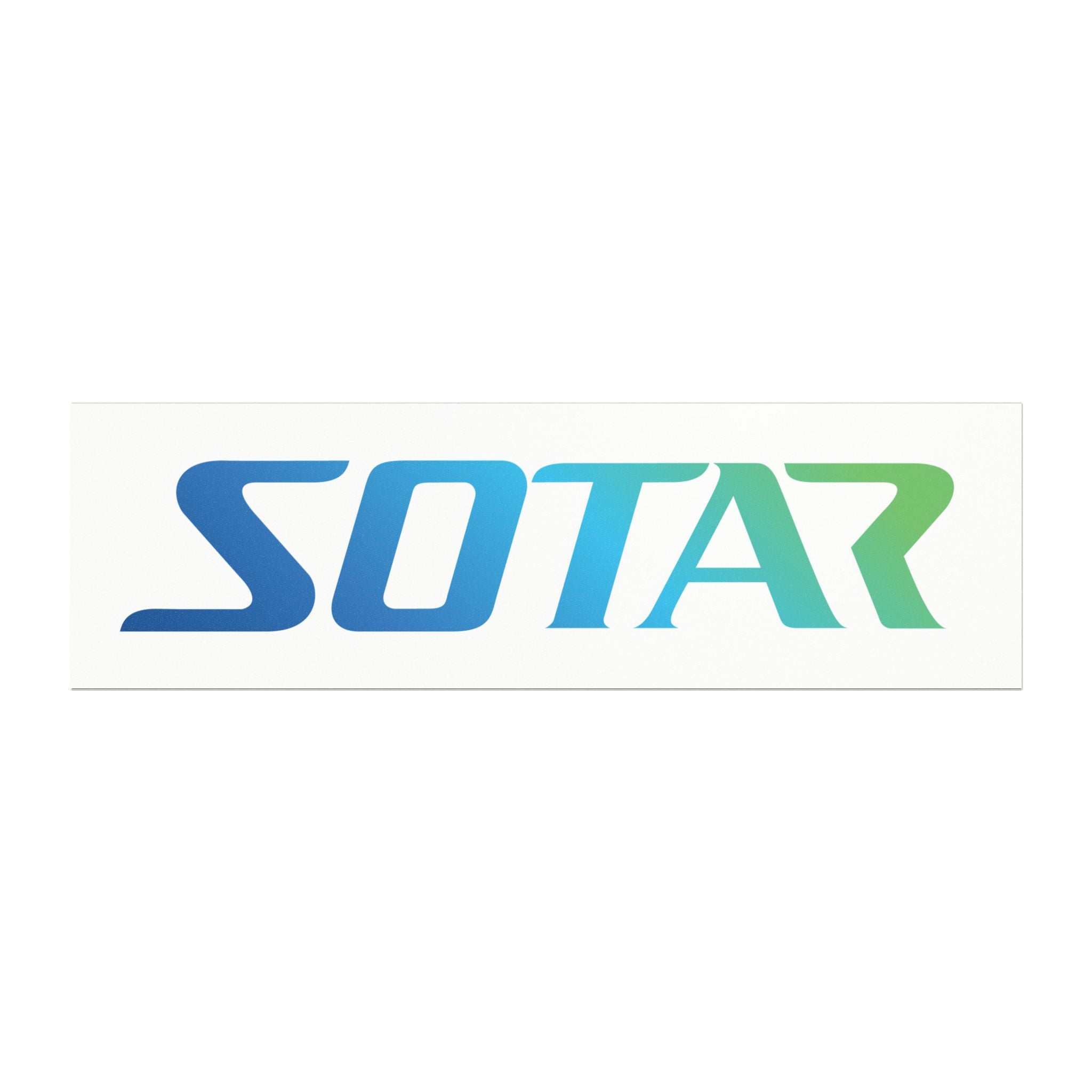 SOTAR Ocean Logo - Auto / Trailer Bumper Magnet White
