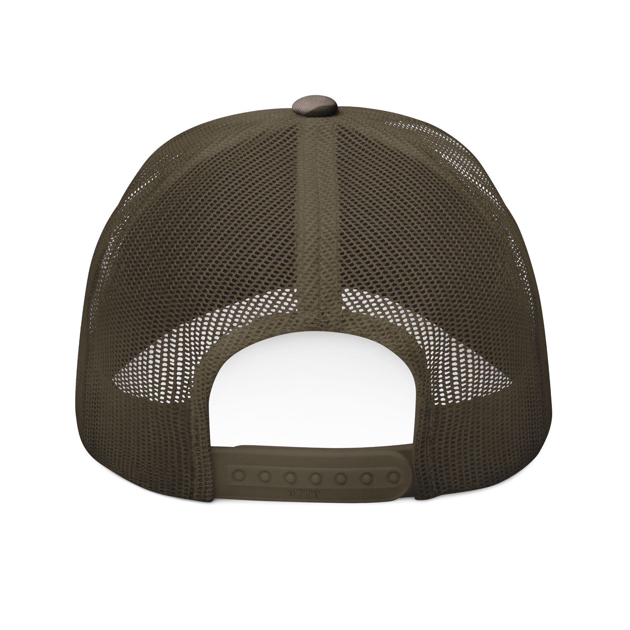 Camouflage Trucker Hat with Embroidery, Stylish Cap for Outdoor Adventures, Perfect Gift for Nature Lovers, Hunting