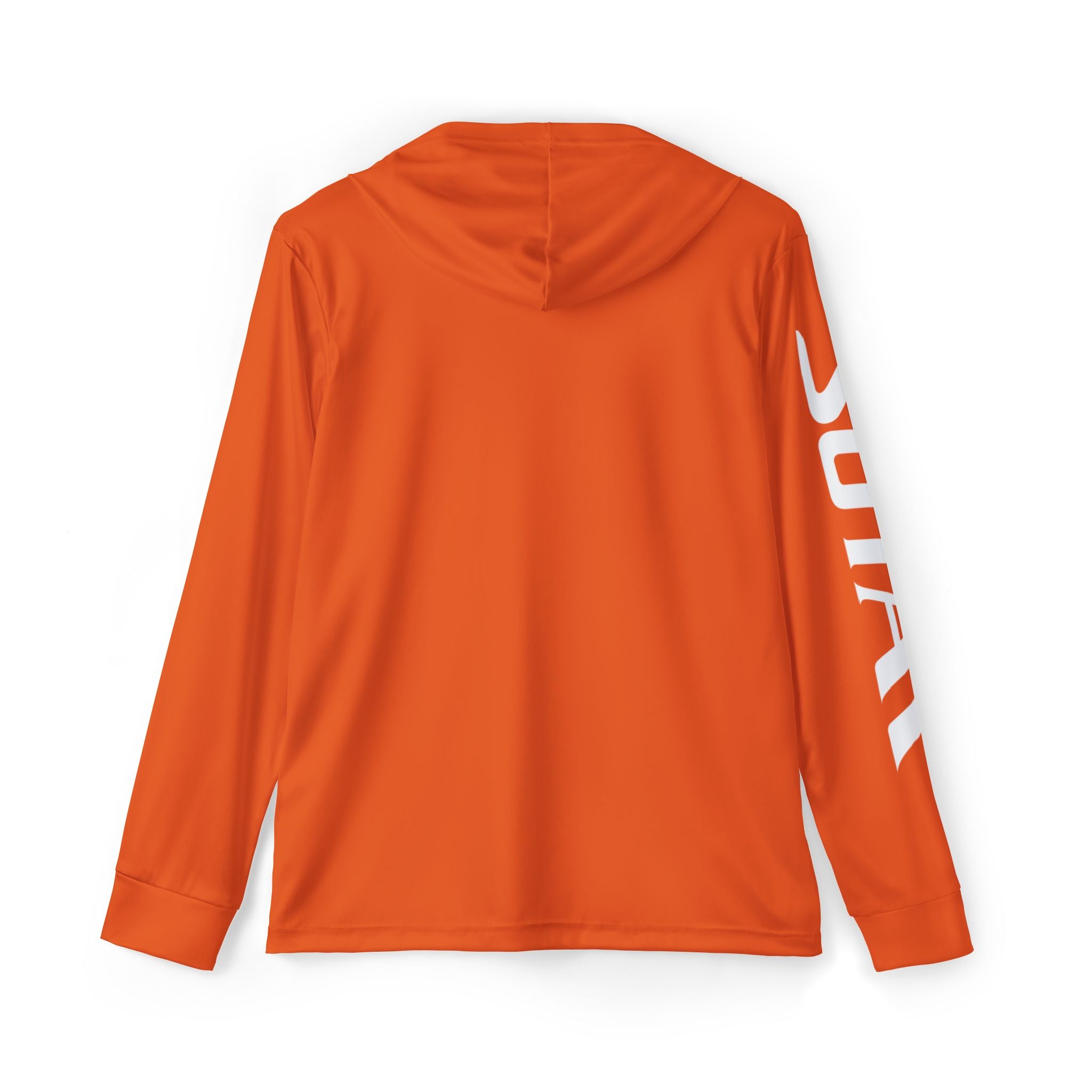 Orange White SOTAR Men's UPF 50+ Sun Shirt
