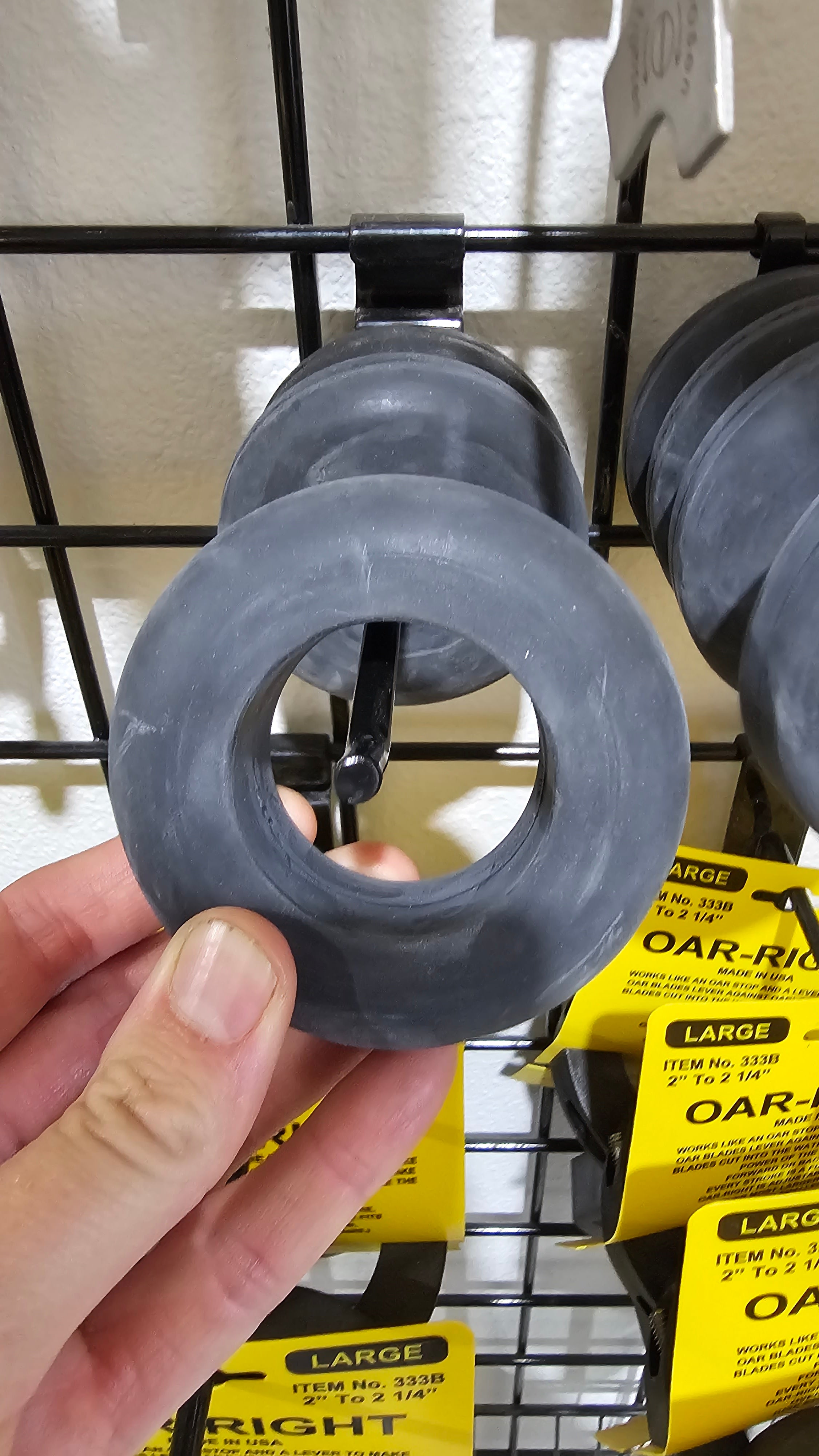 Rubber Oar Stoppers-Oar Acc's-Sawyer-SOTAR