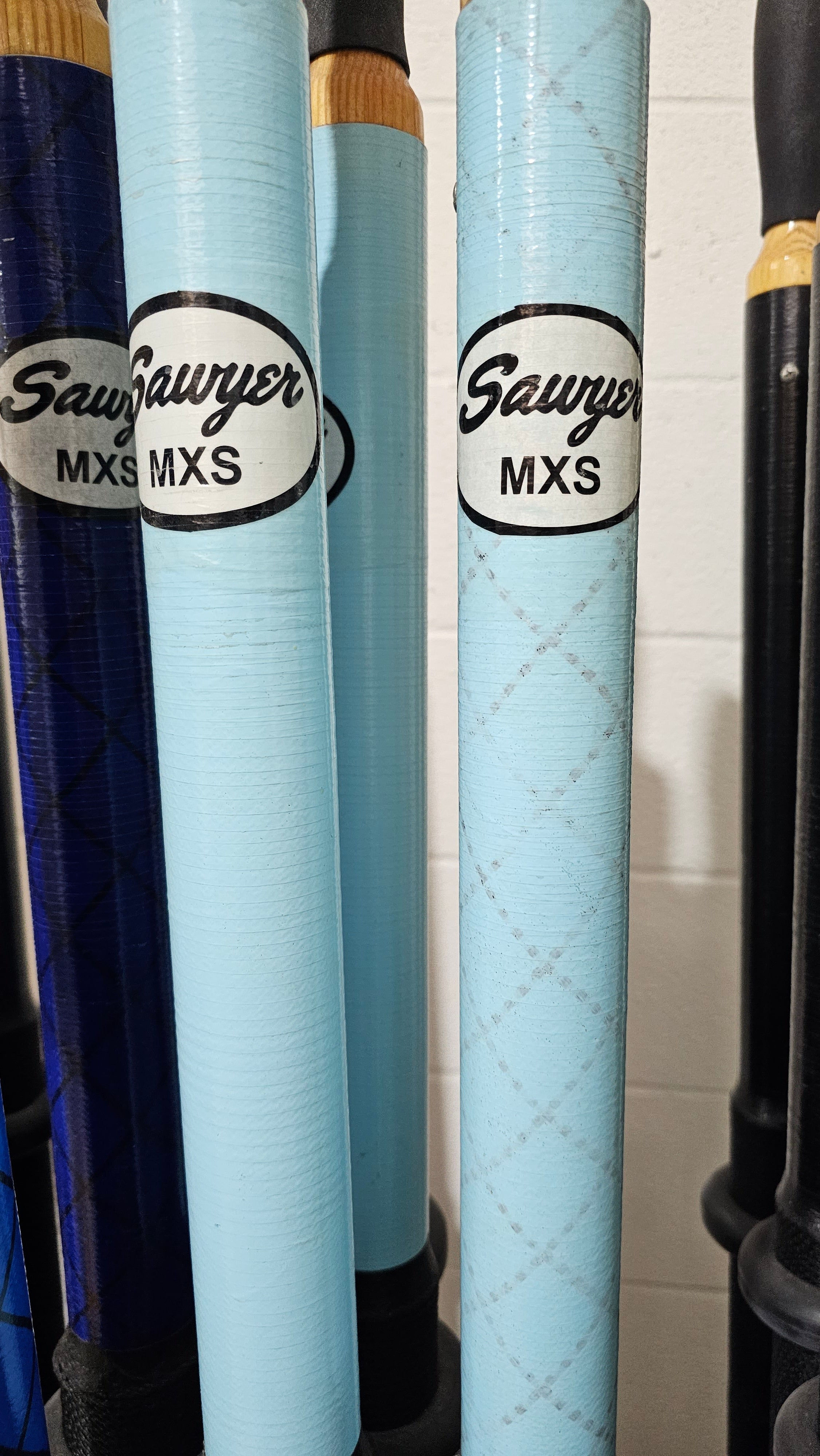 SAWYER MXS Shafts-Oars-Sawyer-MXS-Sky Blue-9'-SOTAR