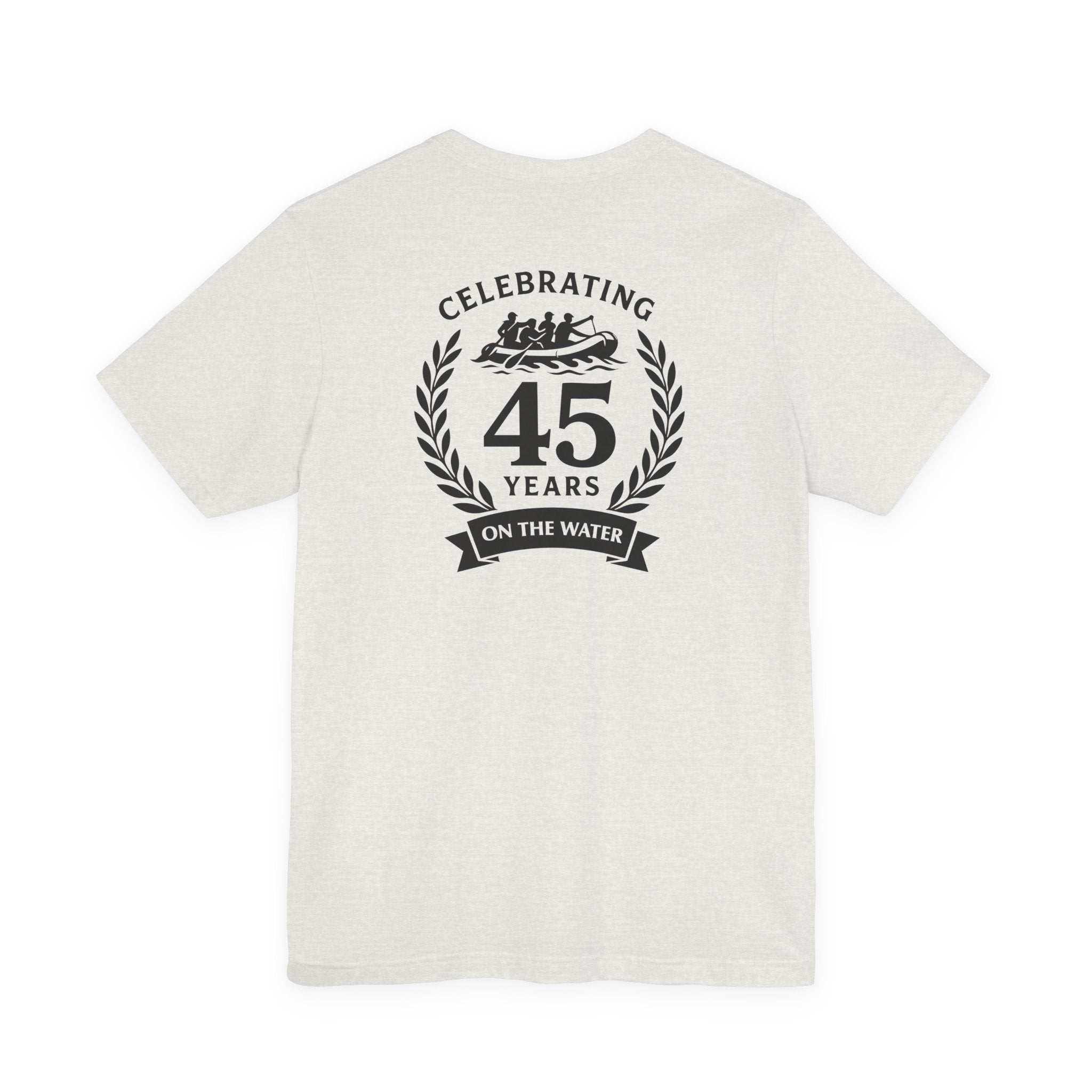 SOTAR Black Logo Celebrating 45 Years Unisex Tee, Commemorative Shirt, Whitewater Rafting Anniversary T-Shirt
