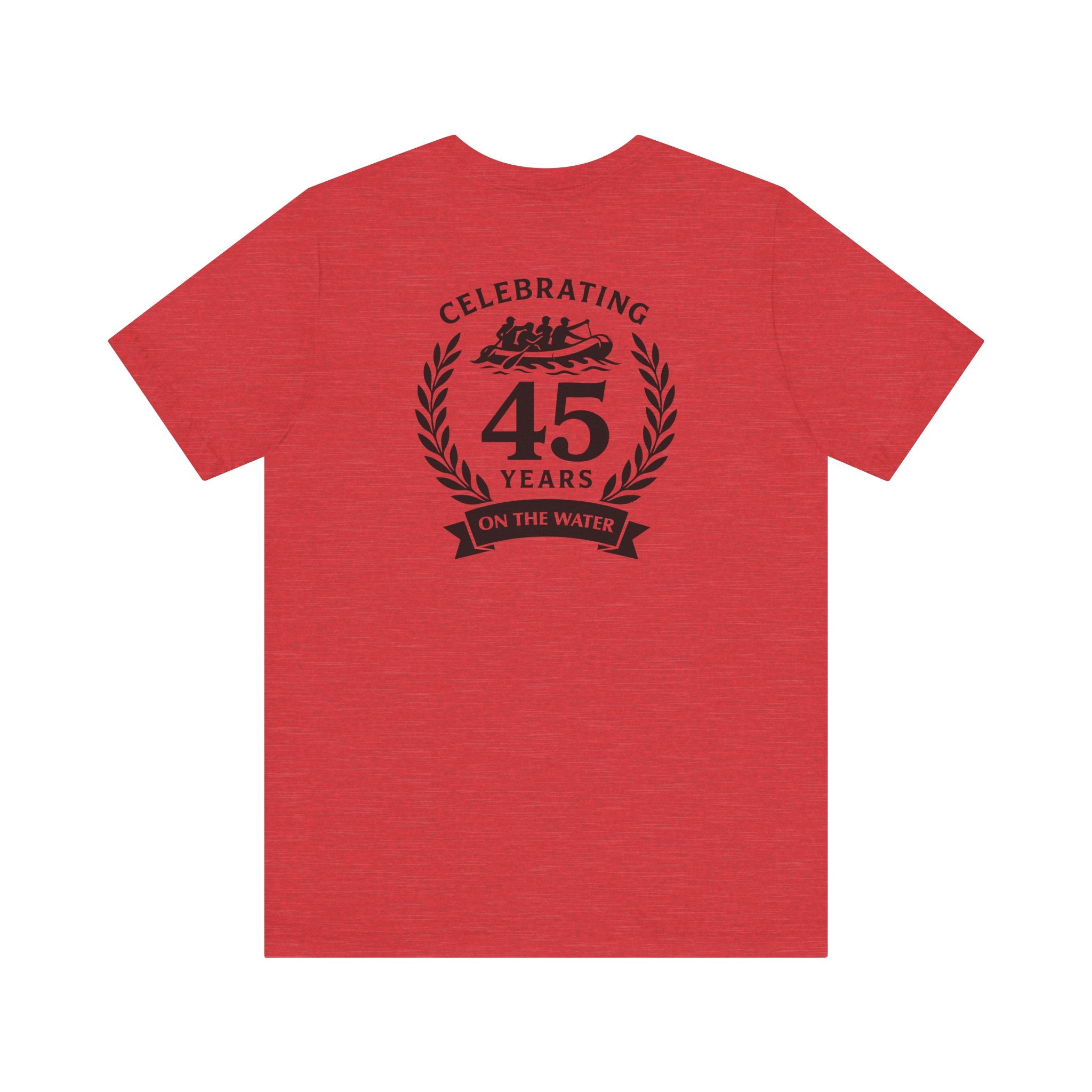 SOTAR Black Logo Celebrating 45 Years Unisex Tee, Commemorative Shirt, Whitewater Rafting Anniversary T-Shirt