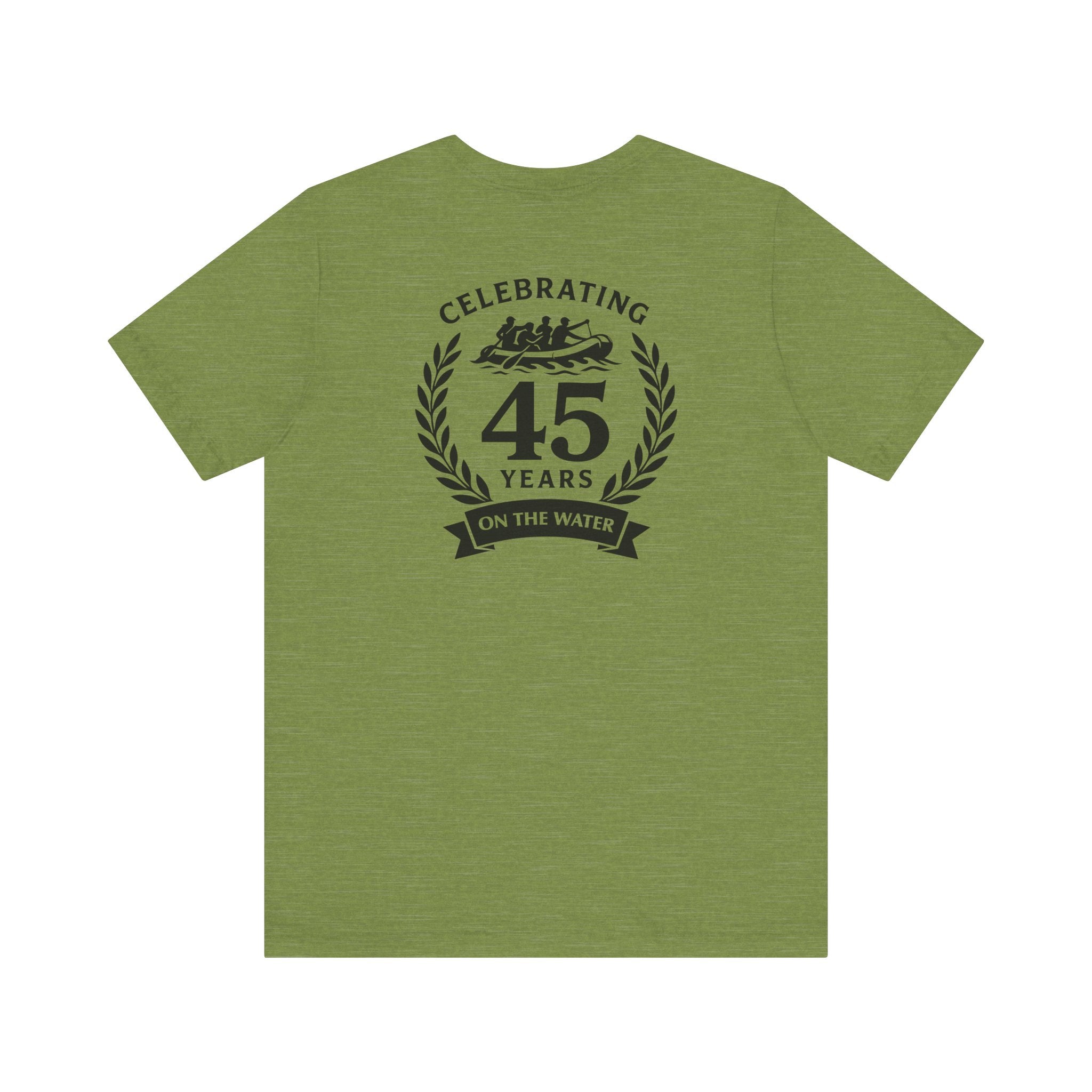 SOTAR Black Logo Celebrating 45 Years Unisex Tee, Commemorative Shirt, Whitewater Rafting Anniversary T-Shirt