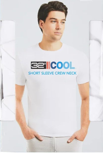 32 Degree Quick Dry White Tee -SOTAR
