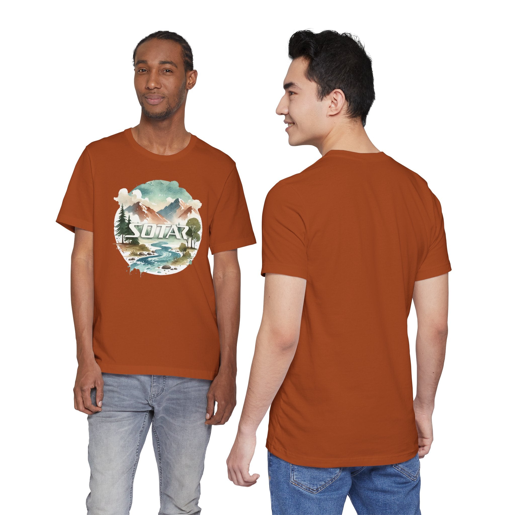 Unisex Short Sleeve Tee - Watercolor 202