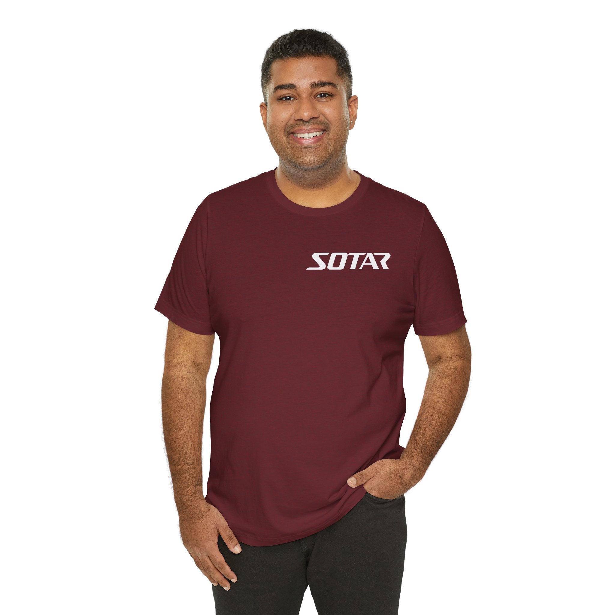 SOTAR White Logo Celebrating 45 Years Unisex Tee, Commemorative Shirt, Whitewater Rafting Anniversary T-Shirt