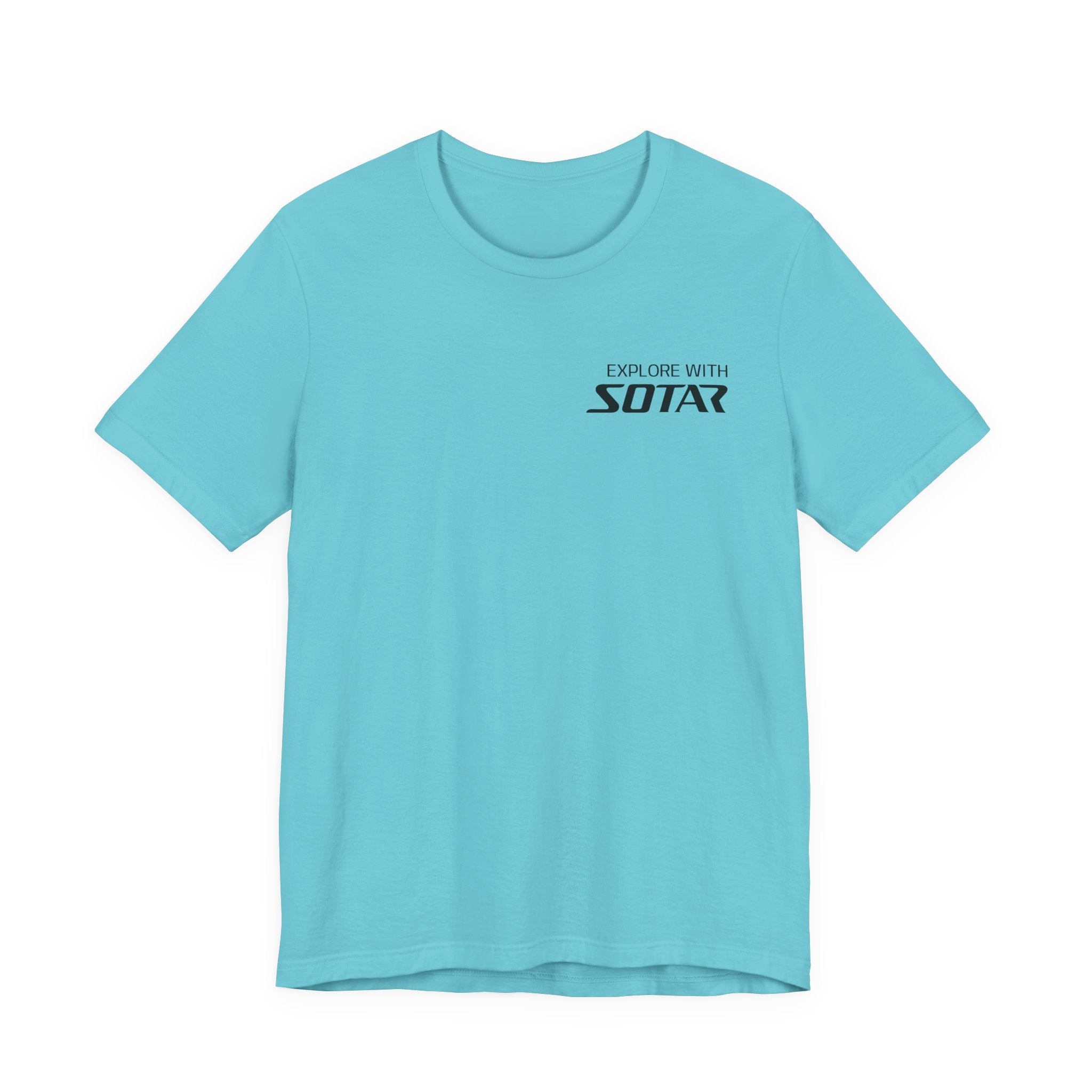 I Explore with SOTAR Black Logo - Liquid SL Series T-Shirt