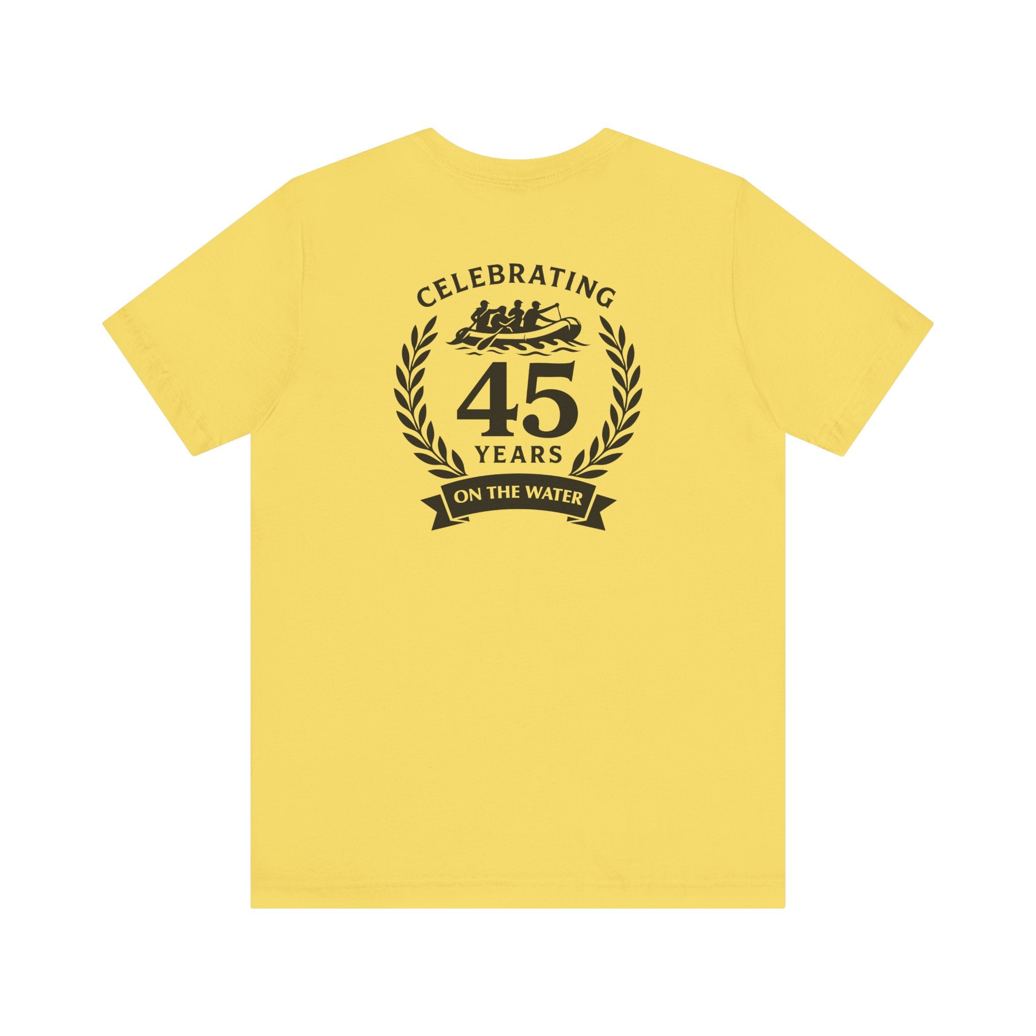 SOTAR Black Logo Celebrating 45 Years Unisex Tee, Commemorative Shirt, Whitewater Rafting Anniversary T-Shirt