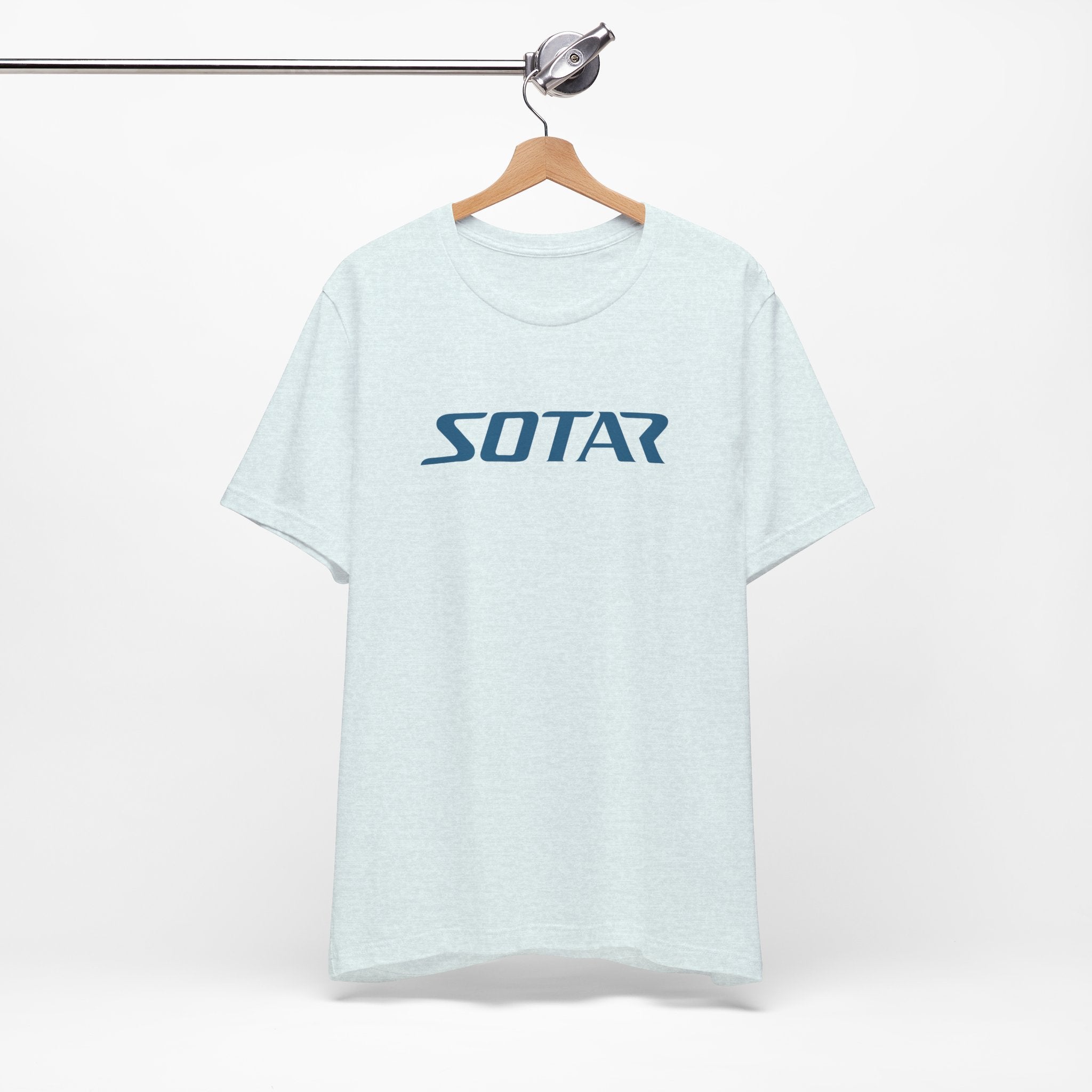 SOTAR Teal LOGO Graphic Tee - Unisex Casual T-Shirt, Everyday Outdoor