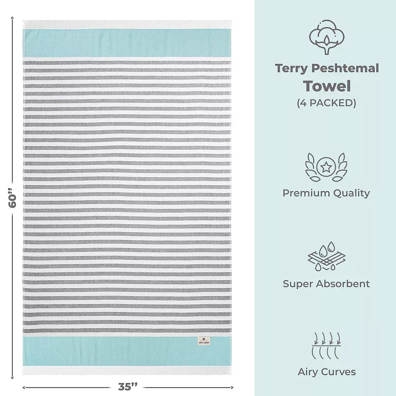 American Soft Linen - Beach Towel