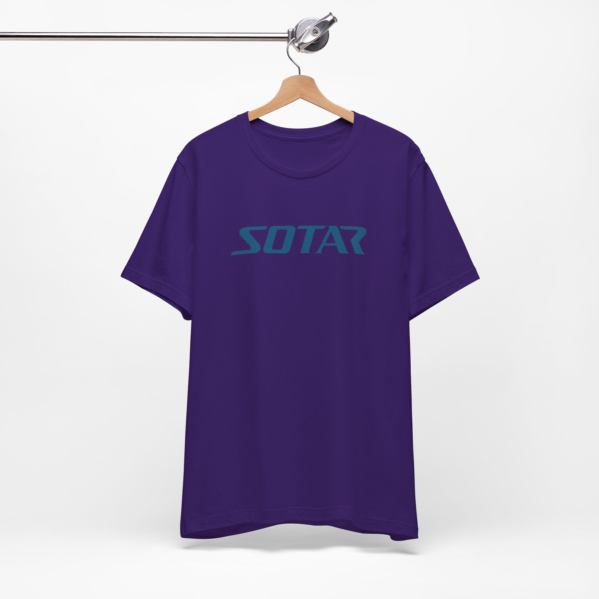 SOTAR Teal LOGO Graphic Tee - Unisex Casual T-Shirt, Everyday Outdoor