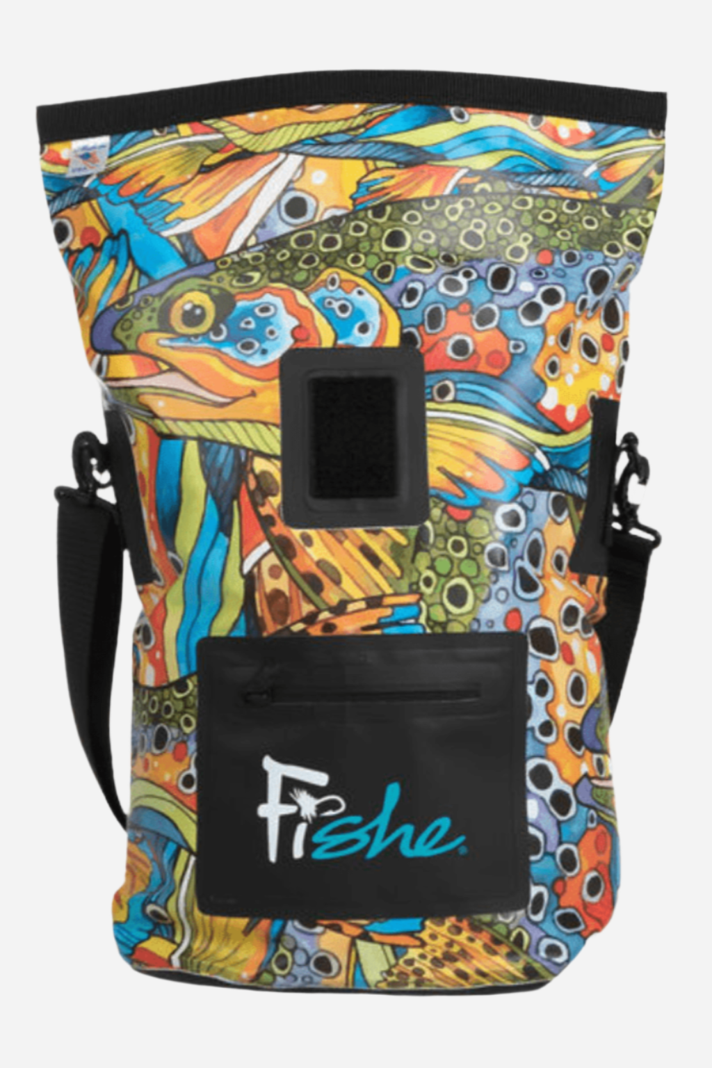 FISHE Unbound Brown Roll Tote Dry Bag