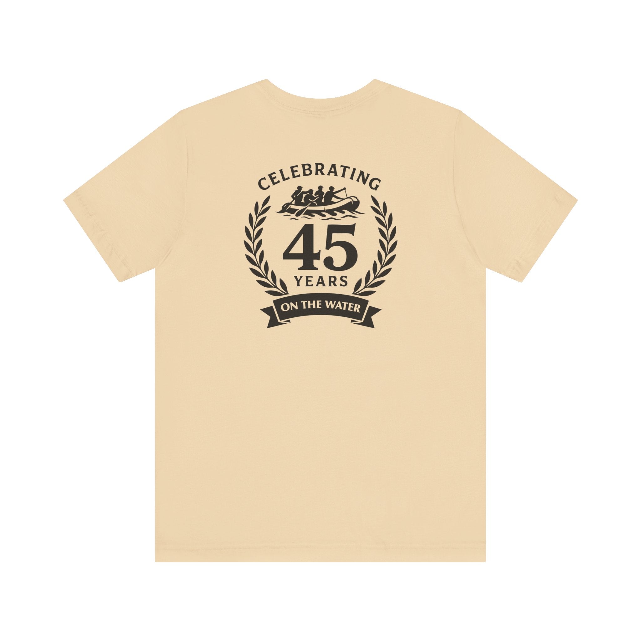 SOTAR Black Logo Celebrating 45 Years Unisex Tee, Commemorative Shirt, Whitewater Rafting Anniversary T-Shirt