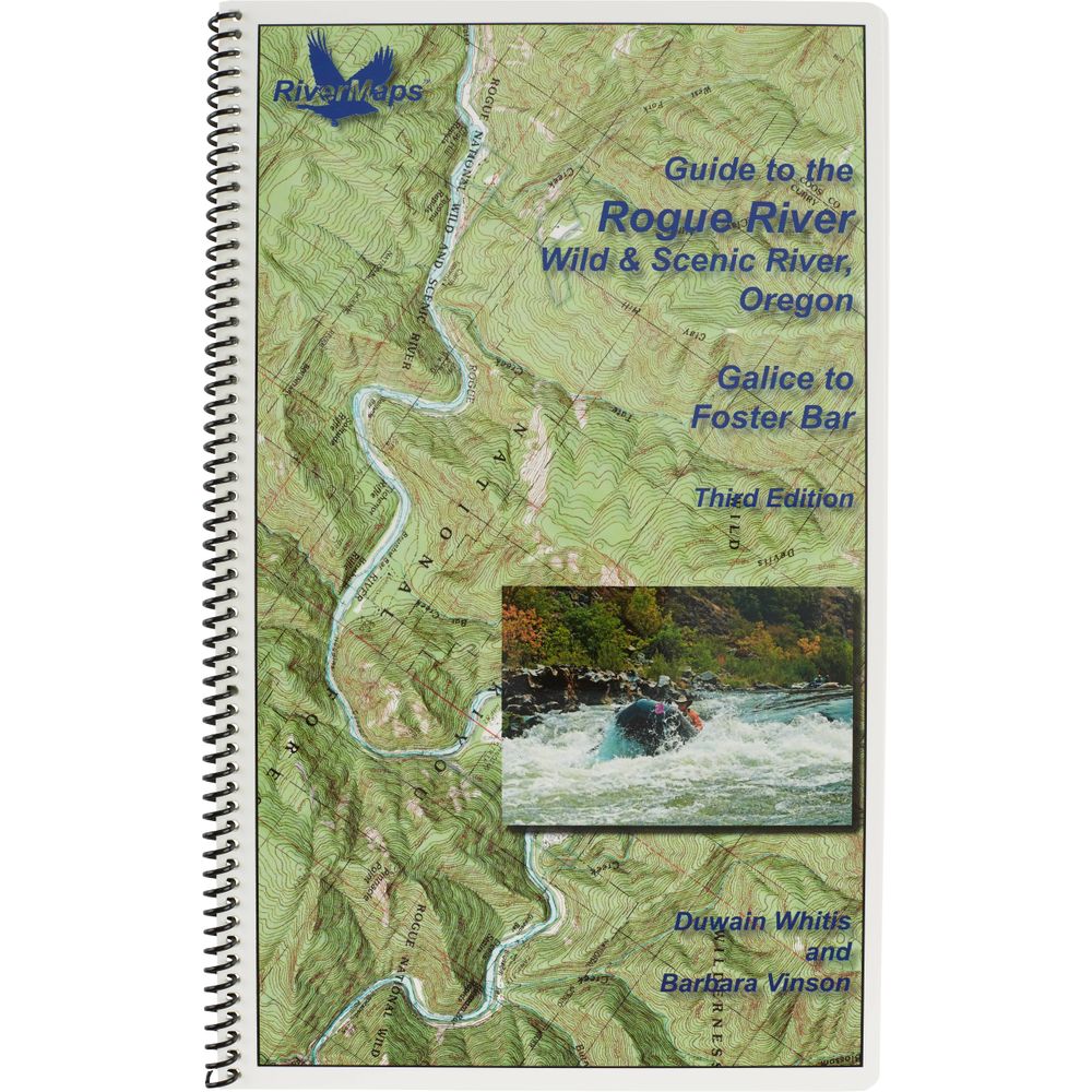 RiverMaps Rogue River Guidebook 3rd Edition-Book-NRS-SOTAR