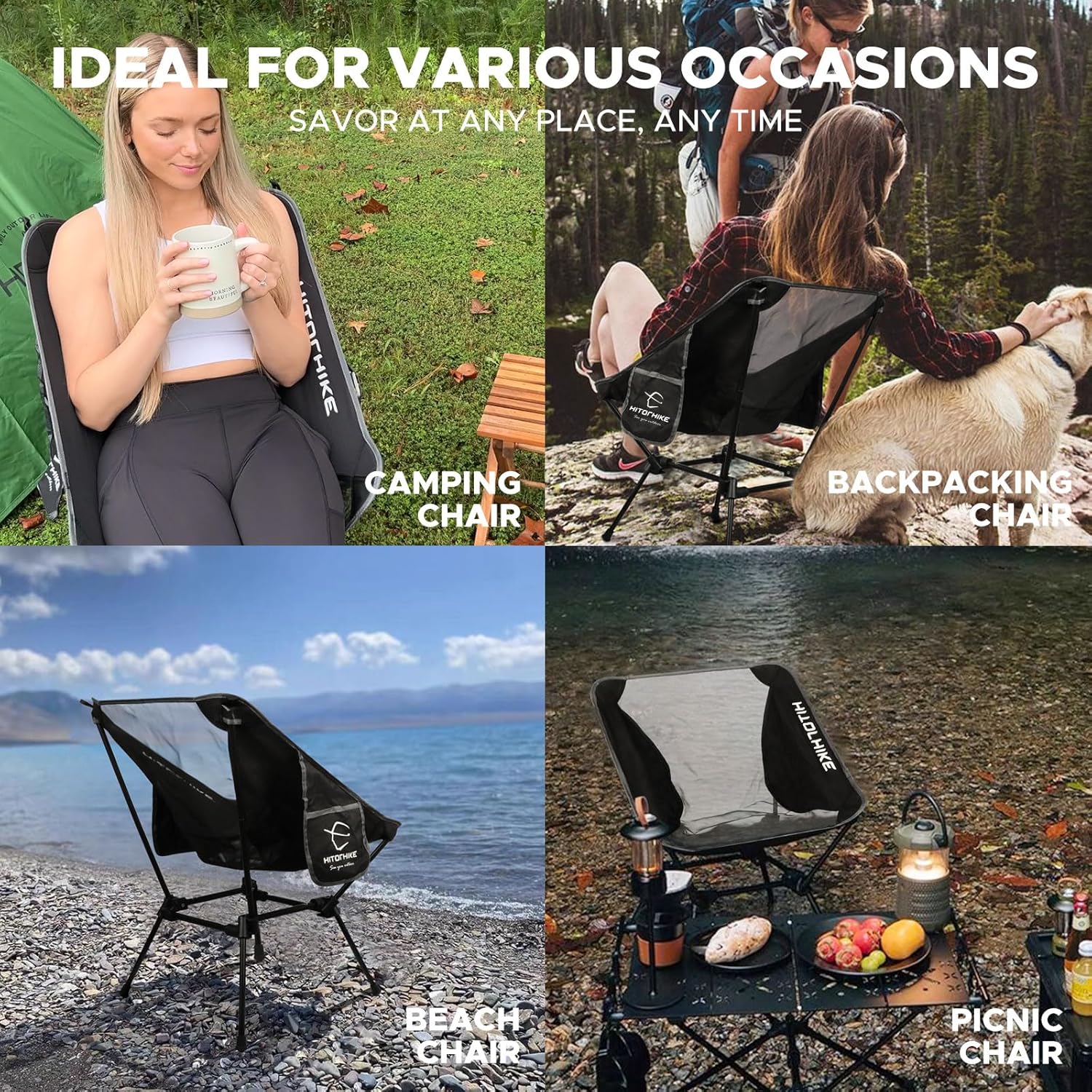 Hitorhike Mesh Camp Chair (SHORT)