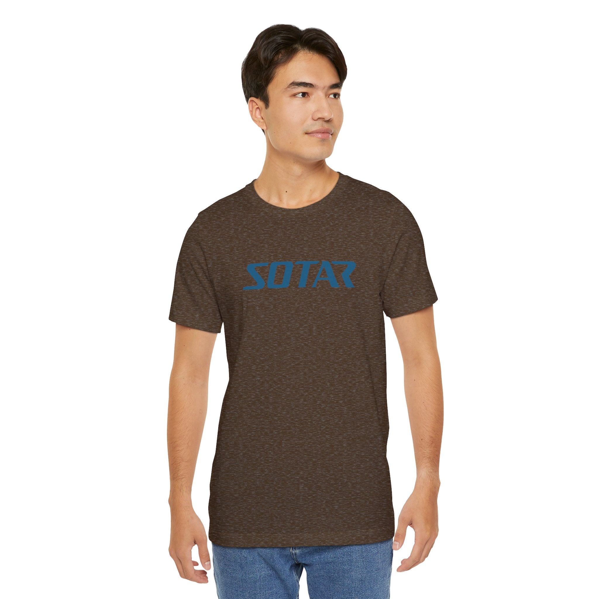 SOTAR Teal LOGO Graphic Tee - Unisex Casual T-Shirt, Everyday Outdoor