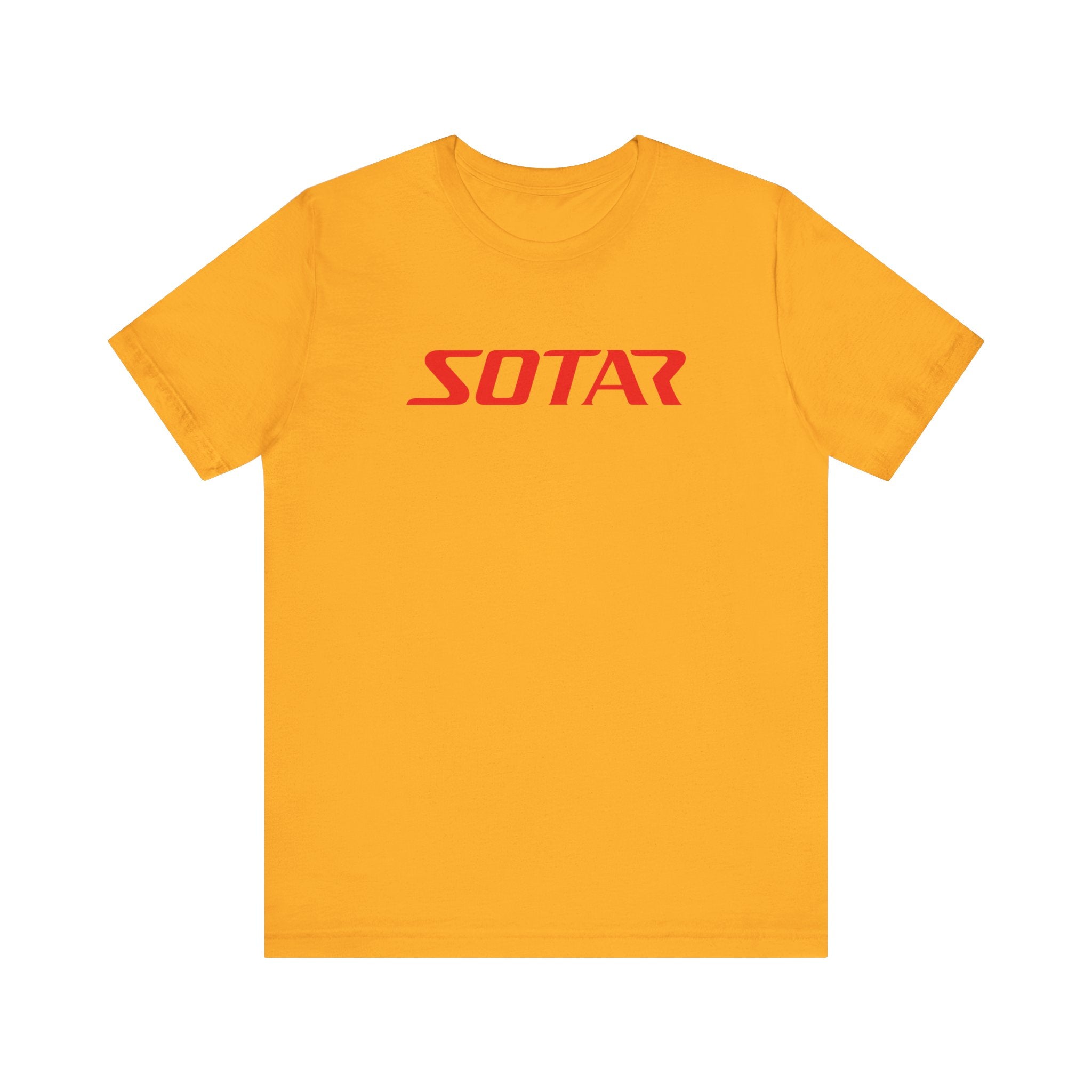 SOTAR Red LOGO Graphic Tee - Unisex Casual T-Shirt, Everyday Outdoor