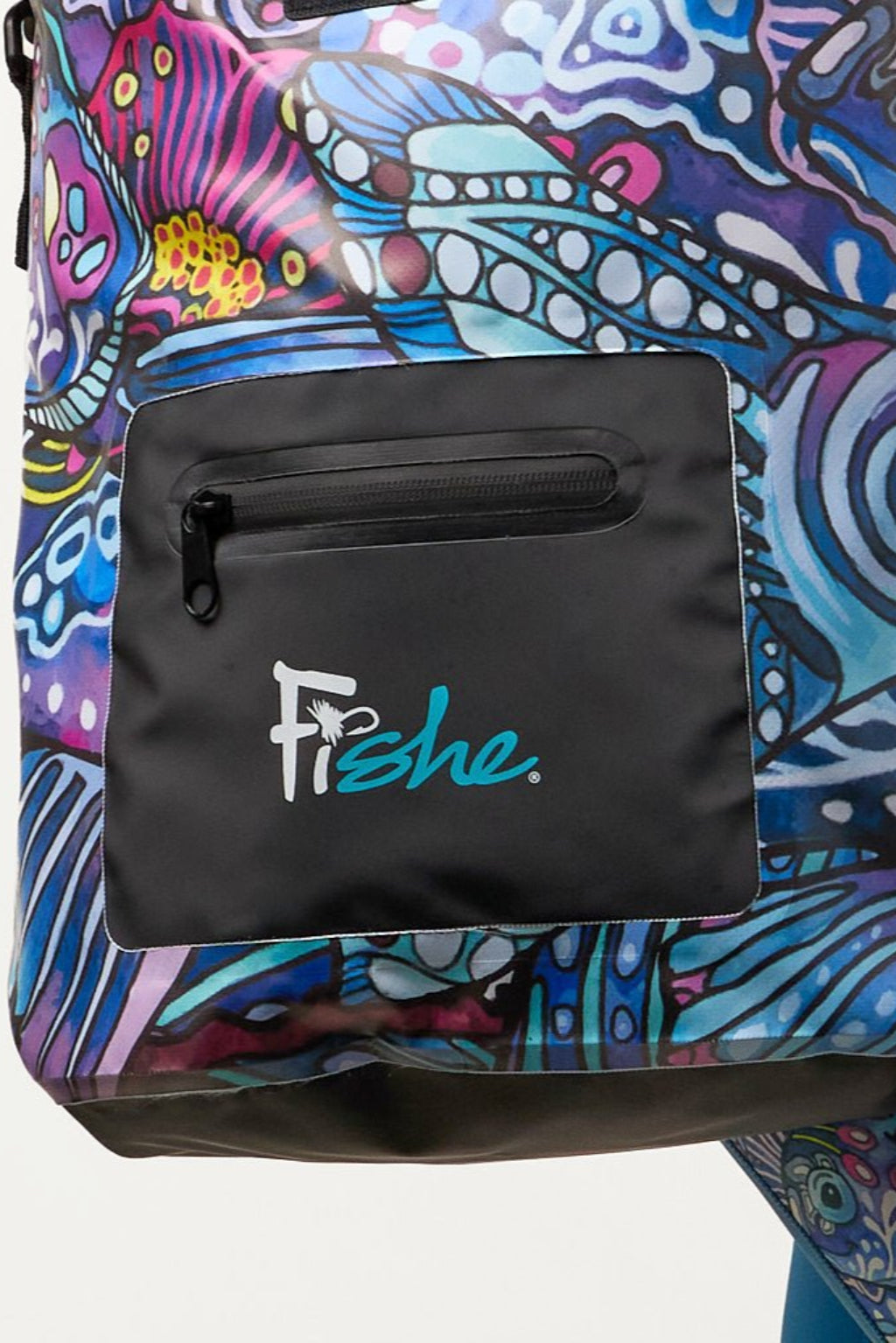 FISHE Enchanted Grayling Roll Tote Dry Bag