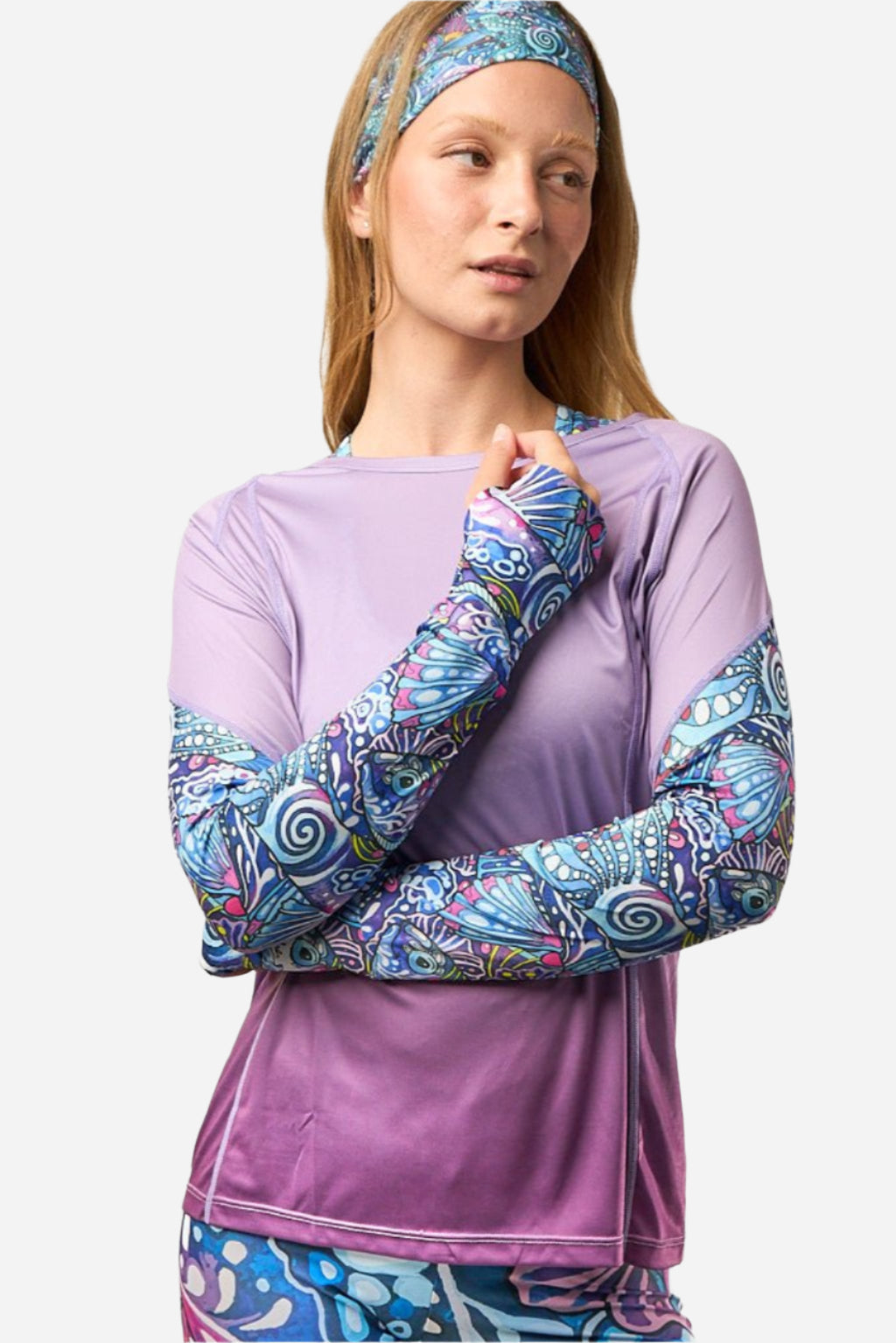 FISHE Enchanted Grayling Backcast Sunshirt