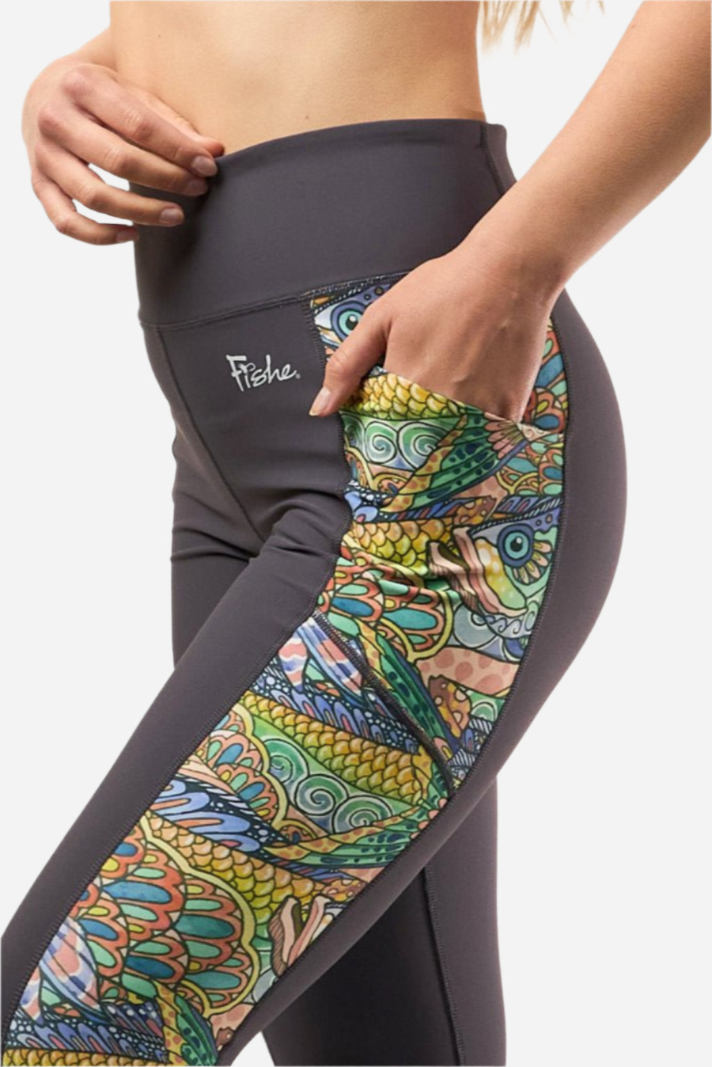 Fishe - Tropical Tarpon Pocket Leggings