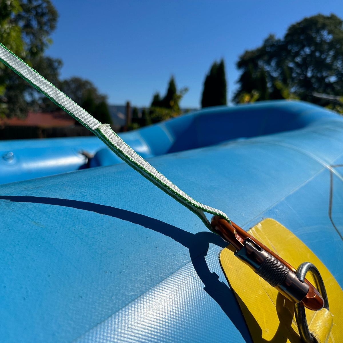 Ligne de retournement pour raft