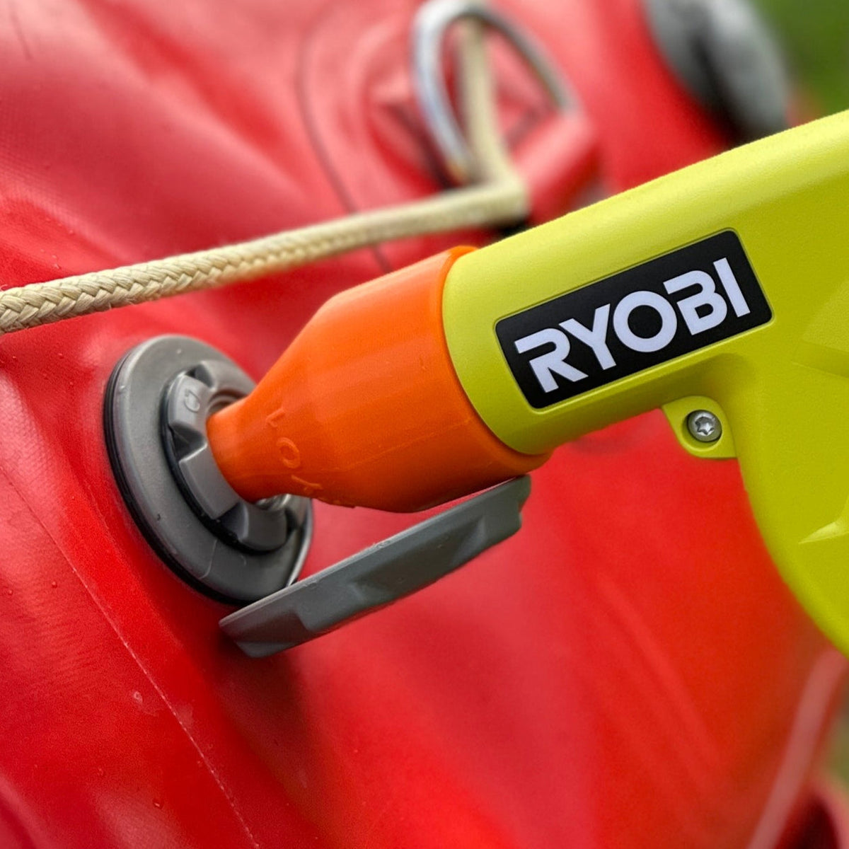 Adaptateur de souffleur Ryobi pour valves Leafield C7 et D7