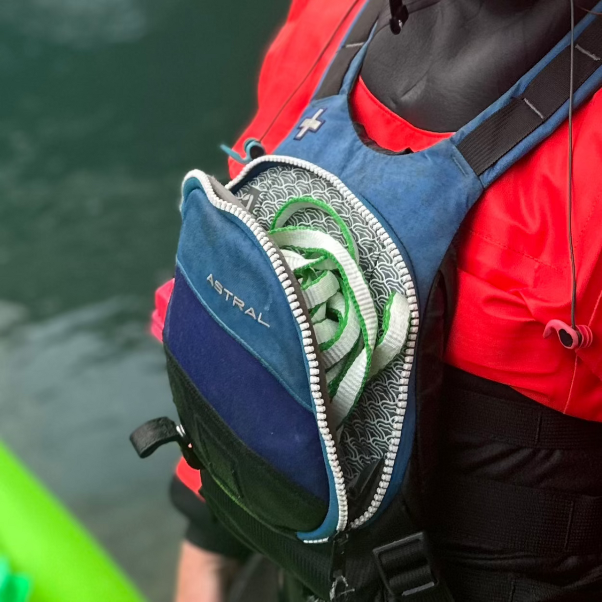 Ligne de retournement pour raft