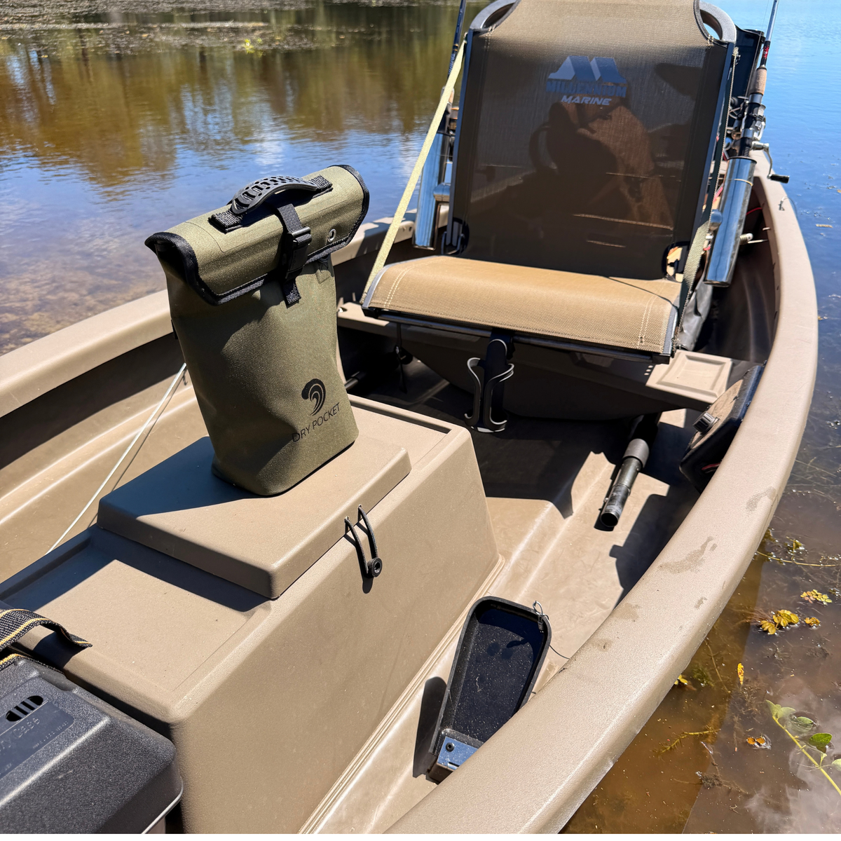 Waterproof Floating Dry Bag / Shell Bag - Olive Night (OUT OF STOCK - RESTOCK ARRIVES IN 4 WEEKS)