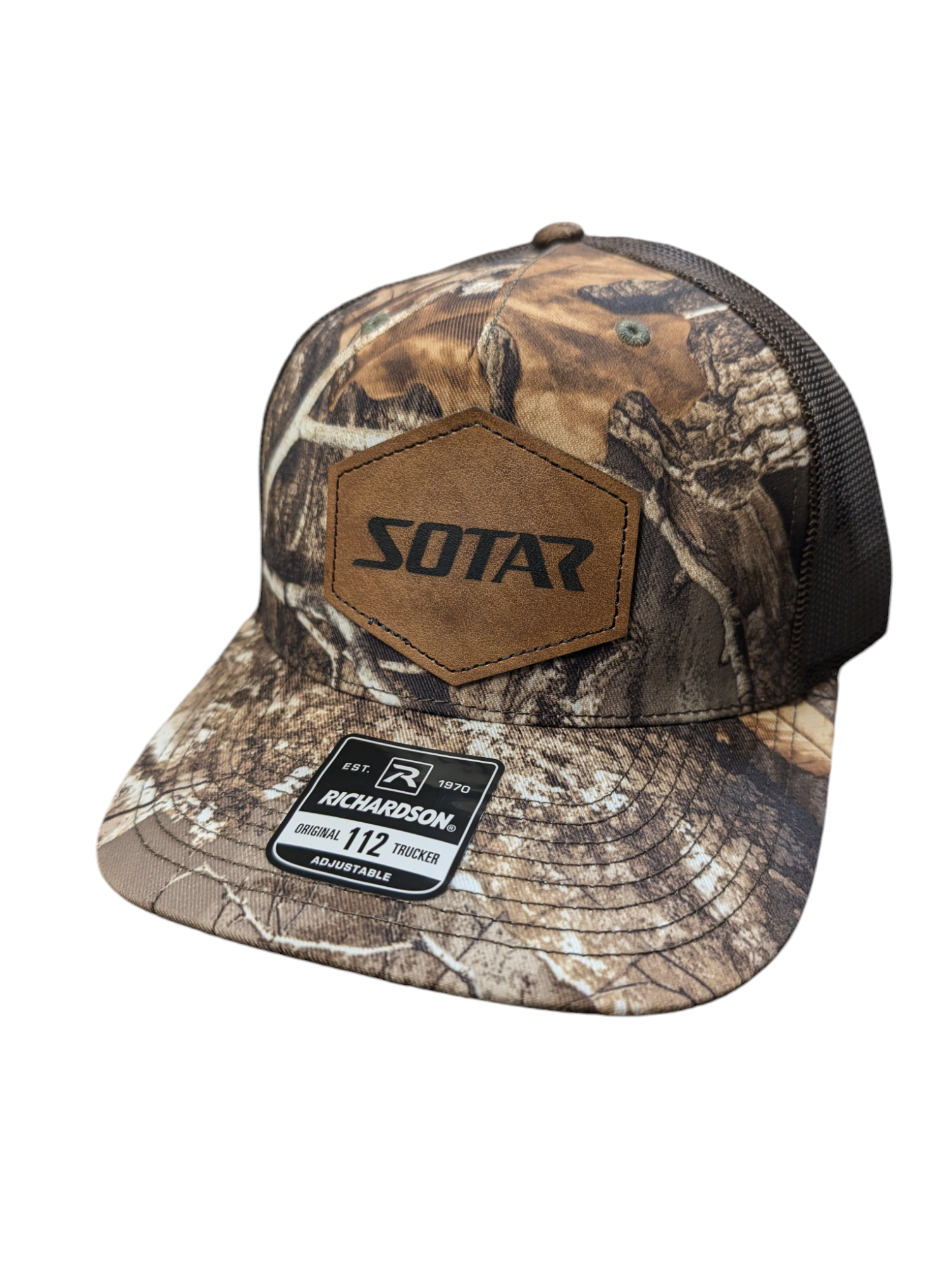 SOTAR Leather Patch Hat - Main Image