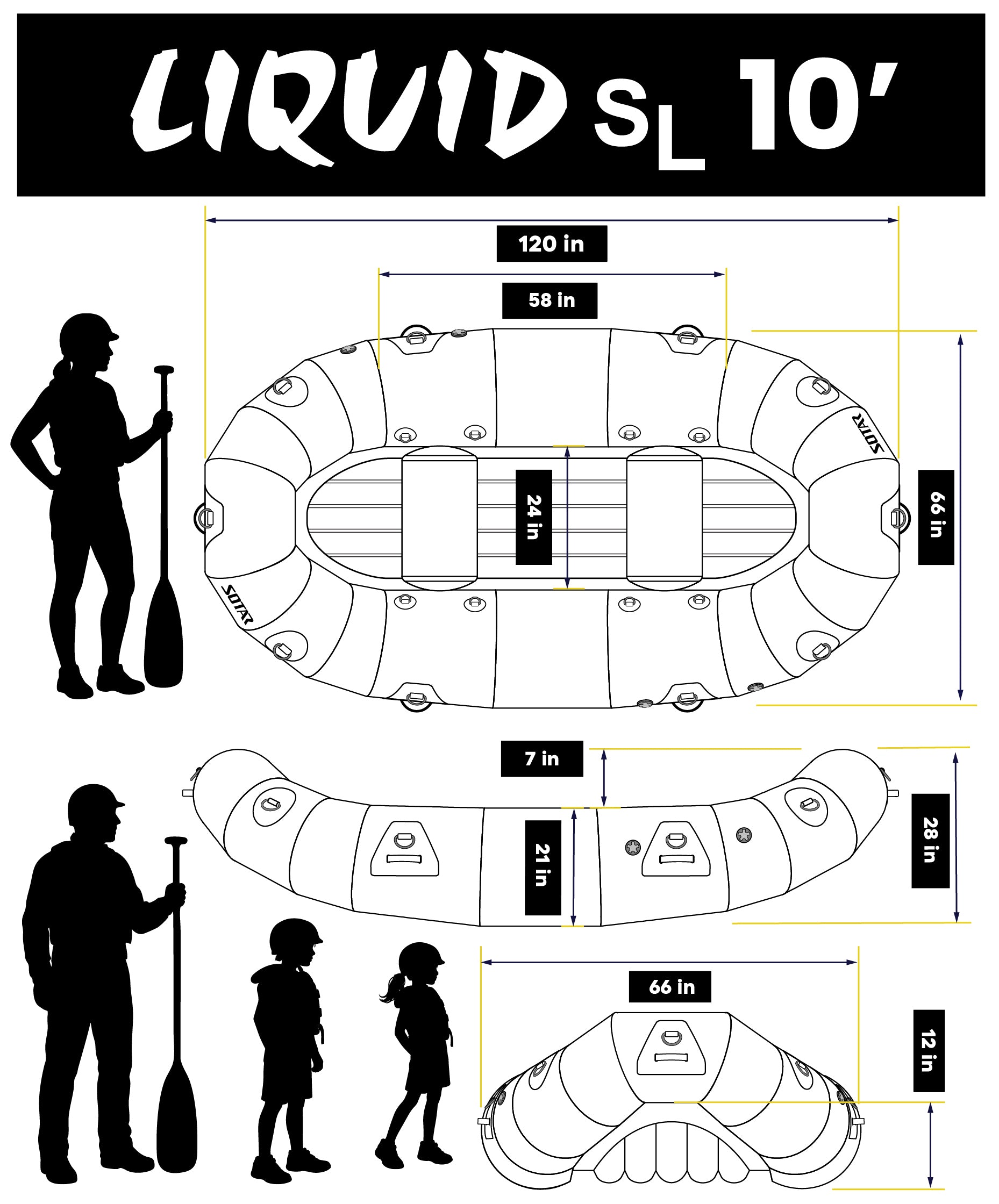 SOTAR LIQUID SL 10' RAFT