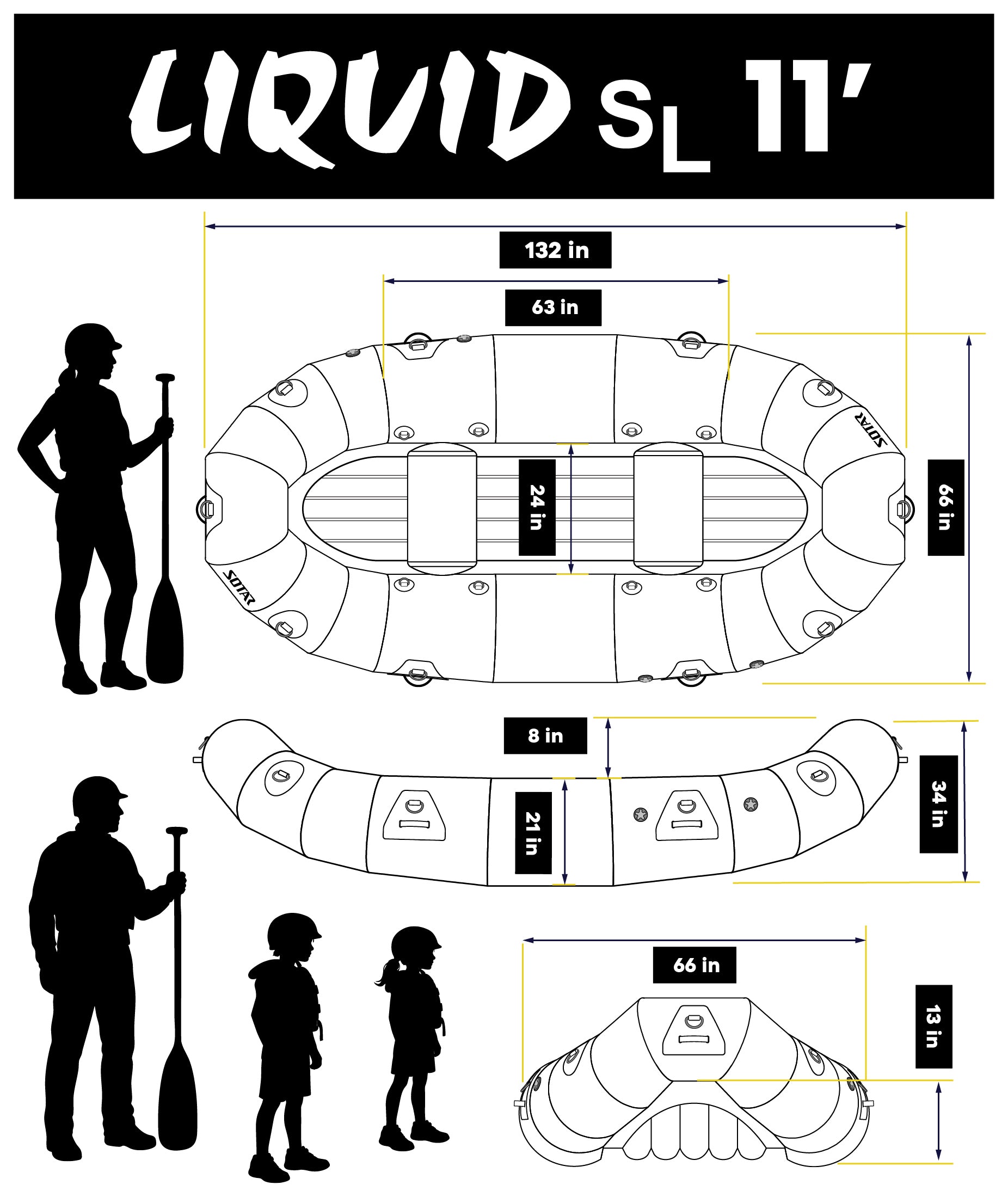 SOTAR LIQUID SL 11' RAFT