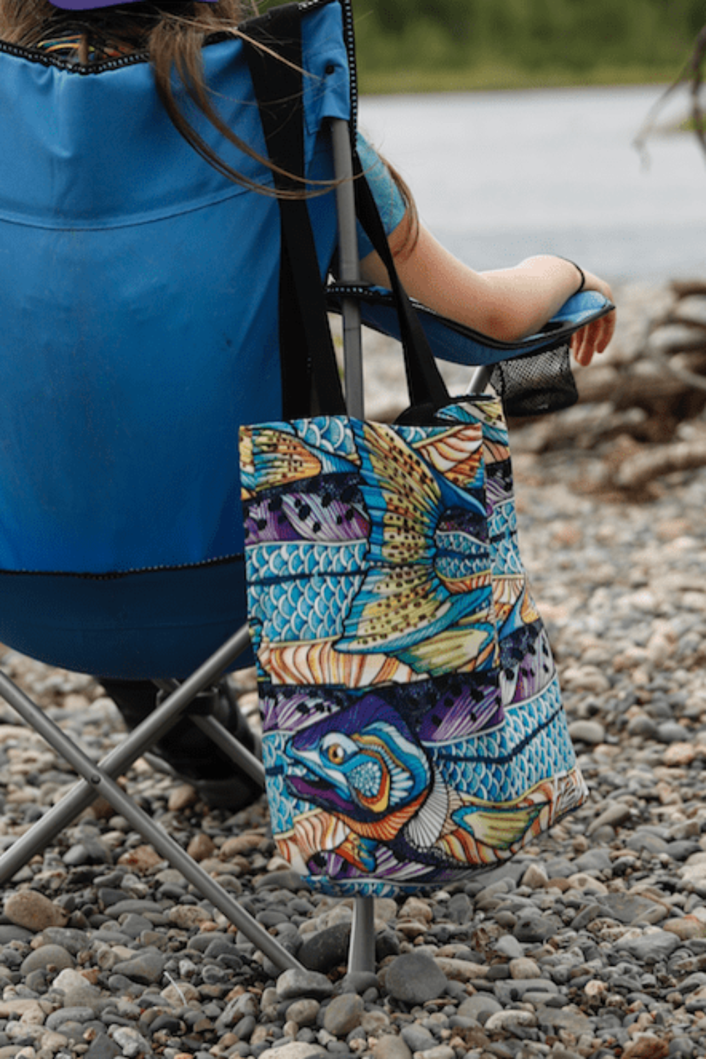 Kaleido King Canvas Tote