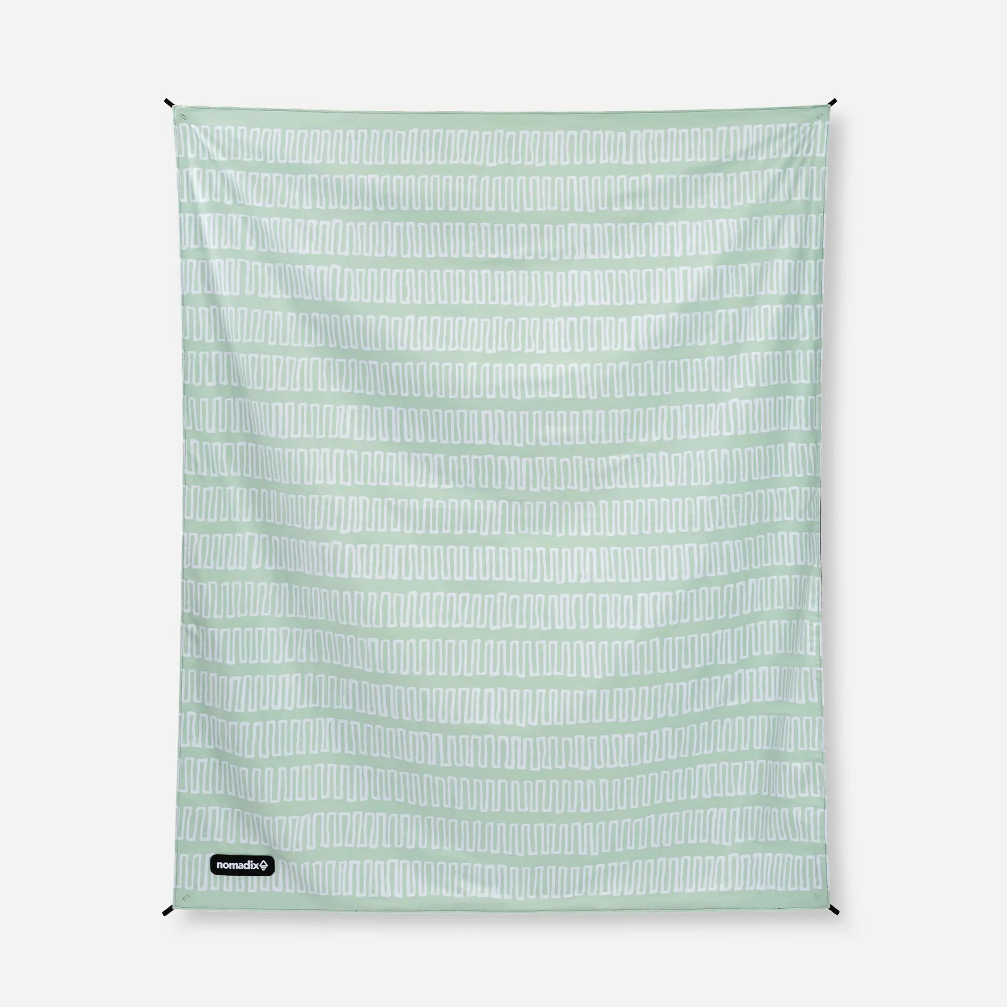 Festival Blanket: Switchback Seafoam Green