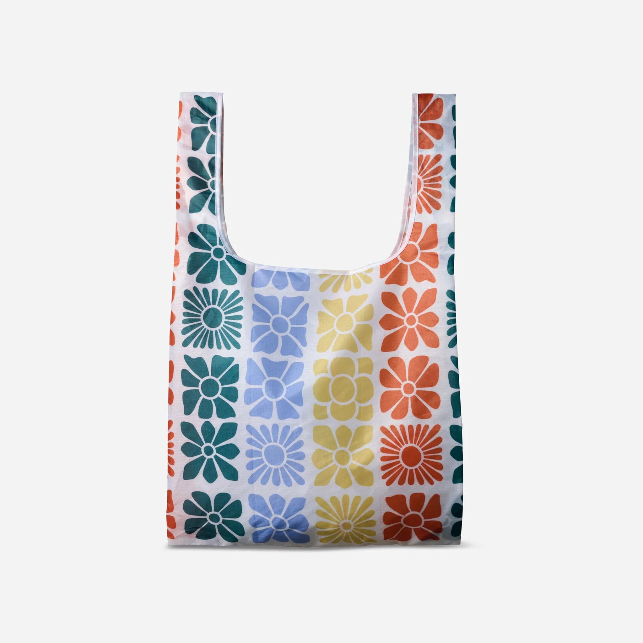 Pocket Tote: Flowerbed Multi