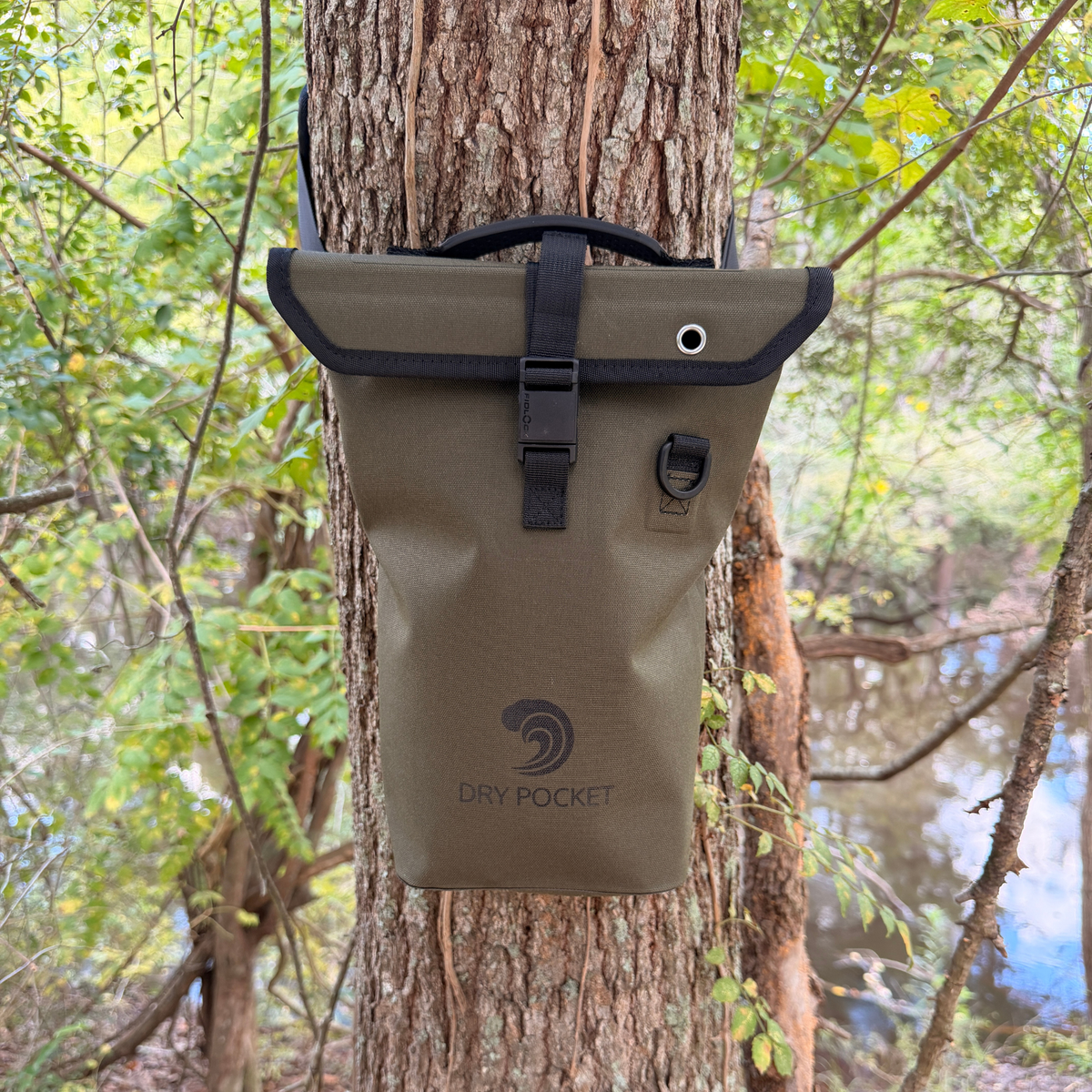 Waterproof Floating Dry Bag / Shell Bag - Olive Night (OUT OF STOCK - RESTOCK ARRIVES IN 4 WEEKS)