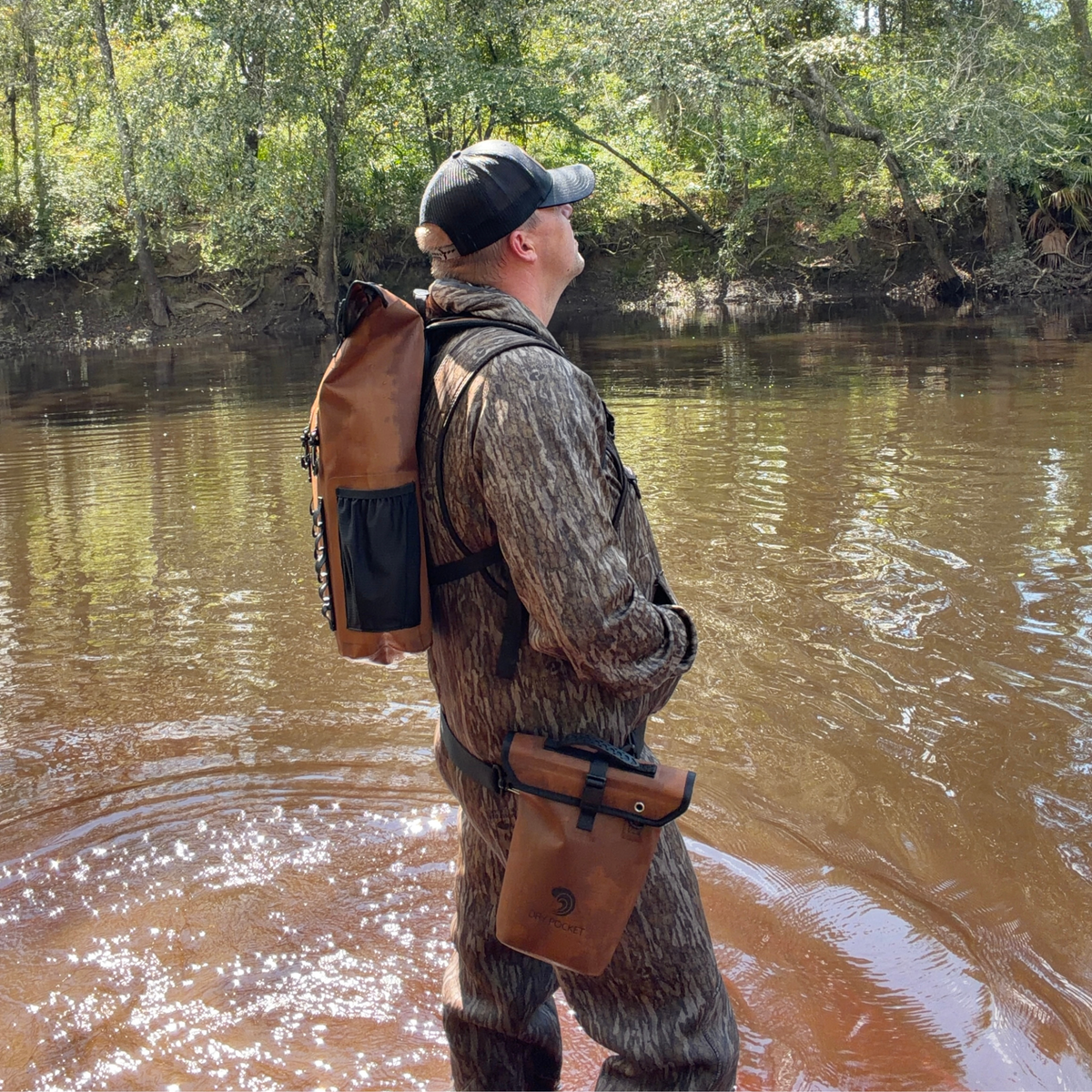 Sac étanche flottant / Sac sec - Brun coyote